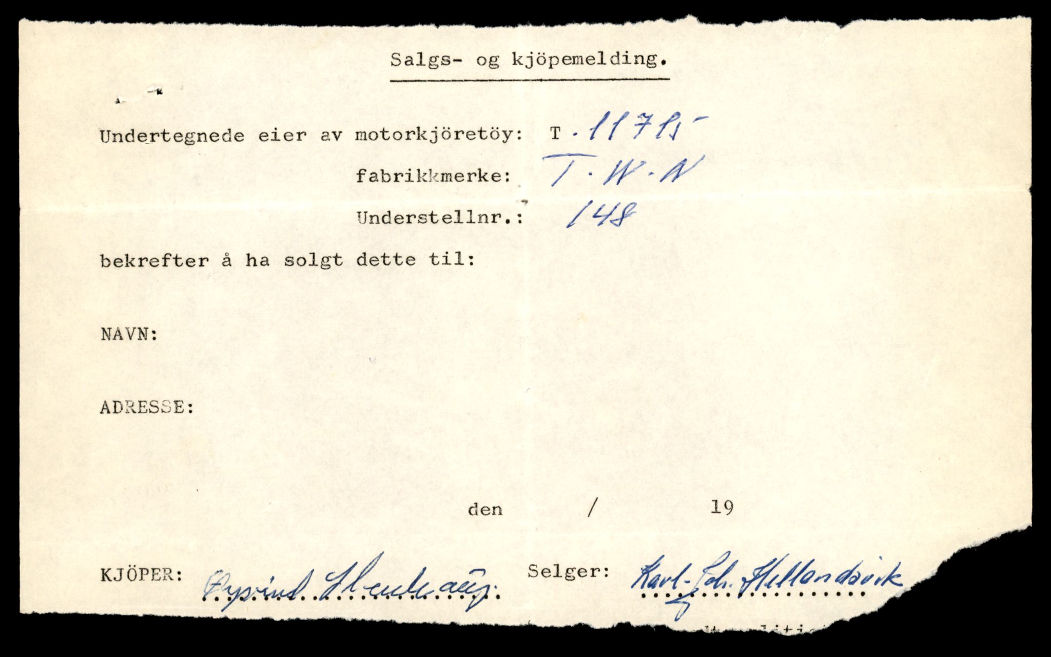 Møre og Romsdal vegkontor - Ålesund trafikkstasjon, SAT/A-4099/F/Fe/L0030: Registreringskort for kjøretøy T 11620 - T 11799, 1927-1998, p. 1151