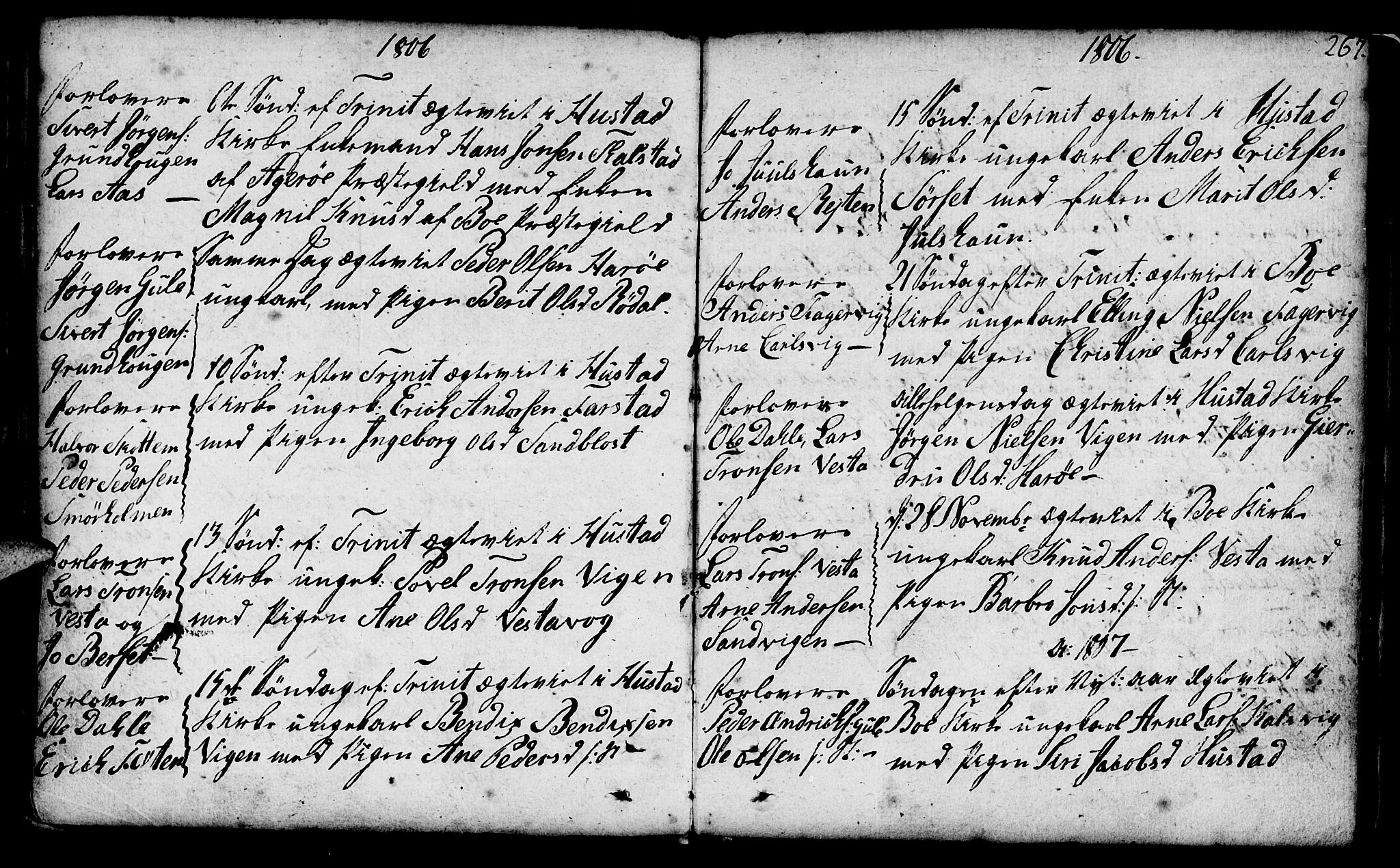 Ministerialprotokoller, klokkerbøker og fødselsregistre - Møre og Romsdal, AV/SAT-A-1454/566/L0761: Parish register (official) no. 566A02 /1, 1767-1817, p. 267