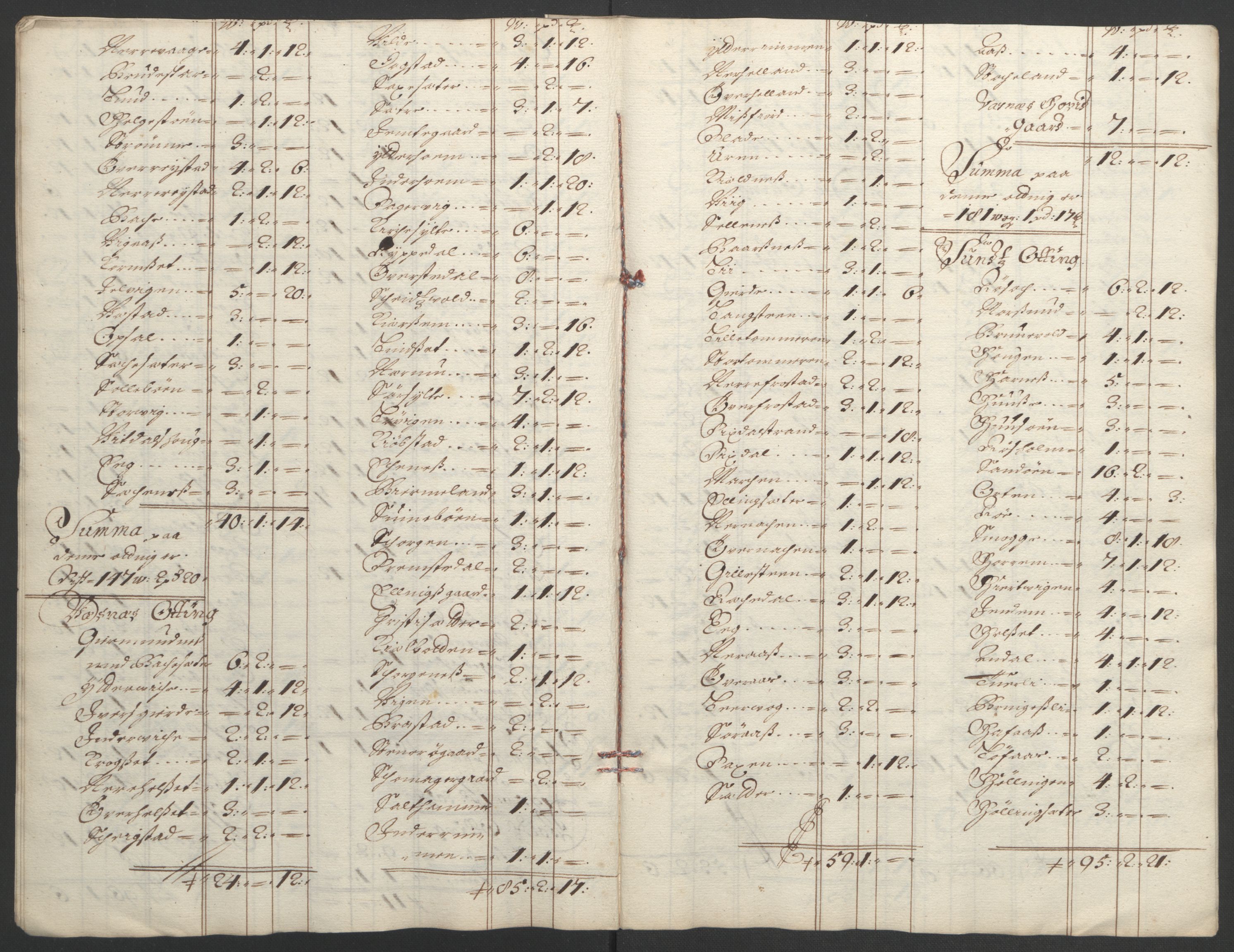 Rentekammeret inntil 1814, Reviderte regnskaper, Fogderegnskap, RA/EA-4092/R55/L3651: Fogderegnskap Romsdal, 1693-1694, p. 258