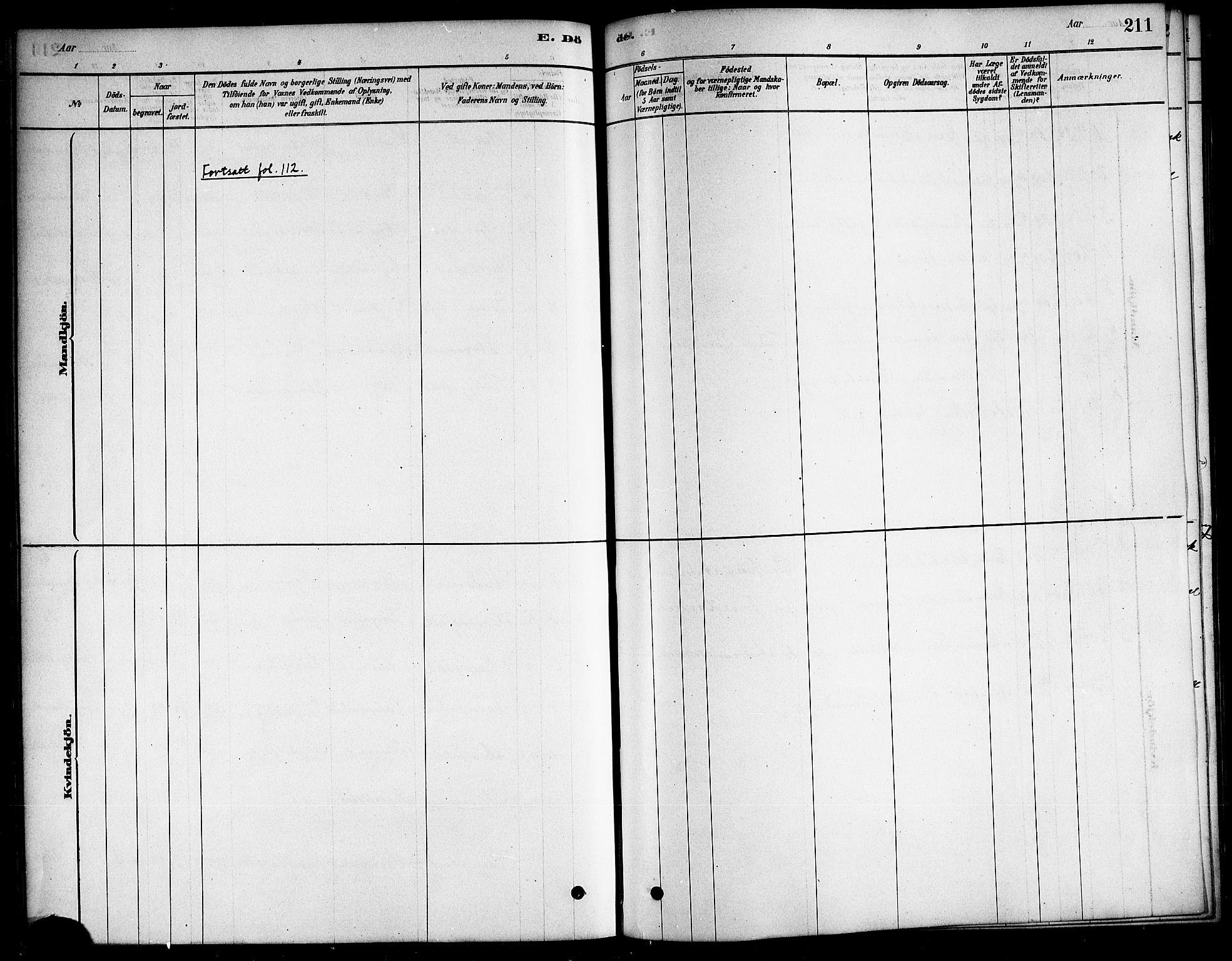 Ministerialprotokoller, klokkerbøker og fødselsregistre - Nordland, AV/SAT-A-1459/823/L0330: Parish register (copy) no. 823C02, 1879-1916, p. 211