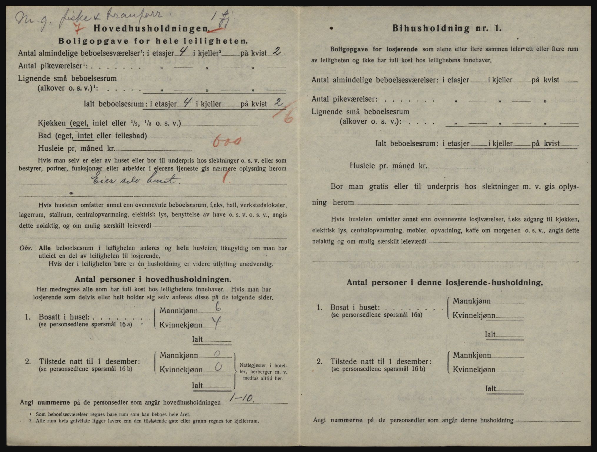 SATØ, 1920 census for Vadsø, 1920, p. 1245