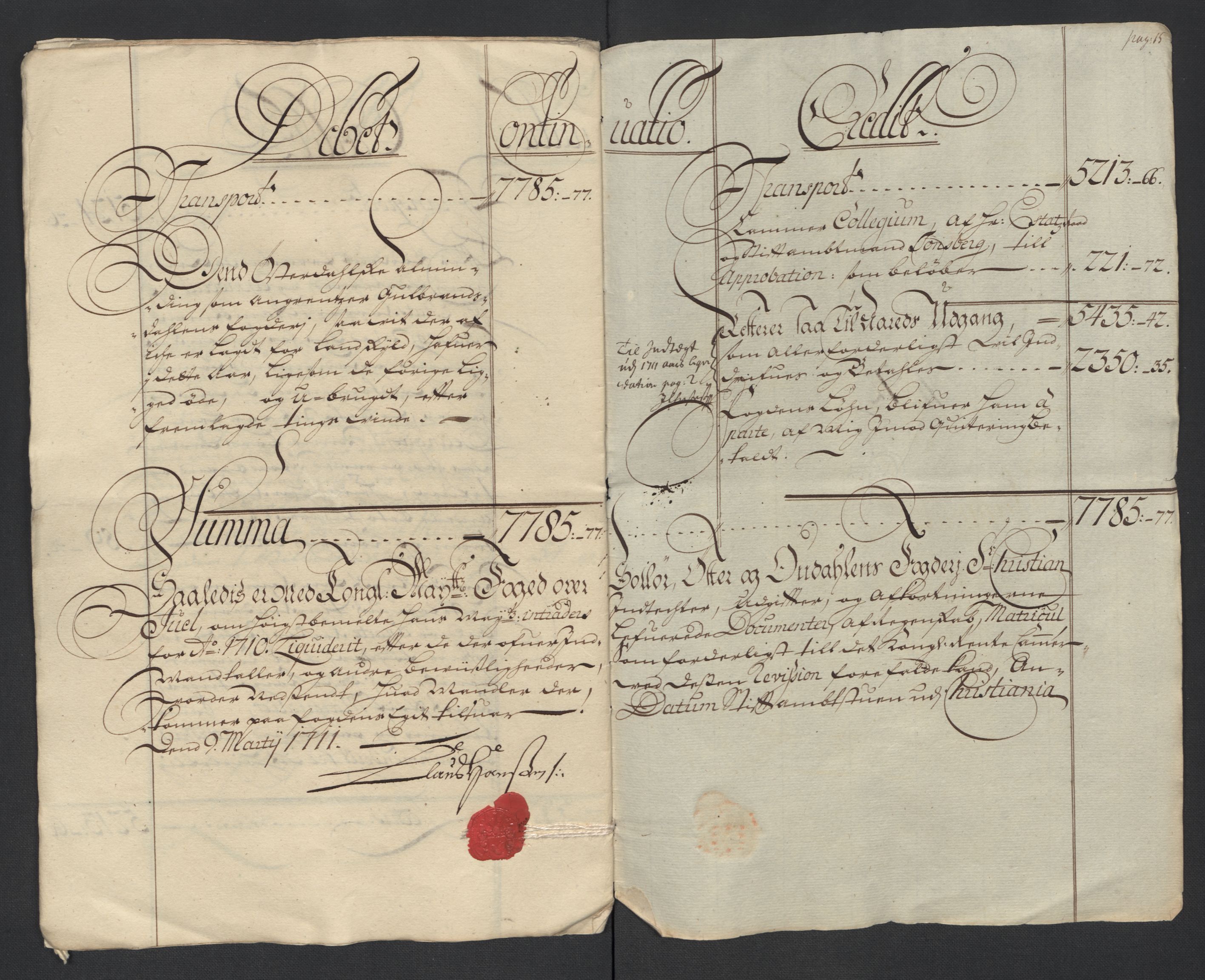 Rentekammeret inntil 1814, Reviderte regnskaper, Fogderegnskap, AV/RA-EA-4092/R13/L0847: Fogderegnskap Solør, Odal og Østerdal, 1710, p. 19