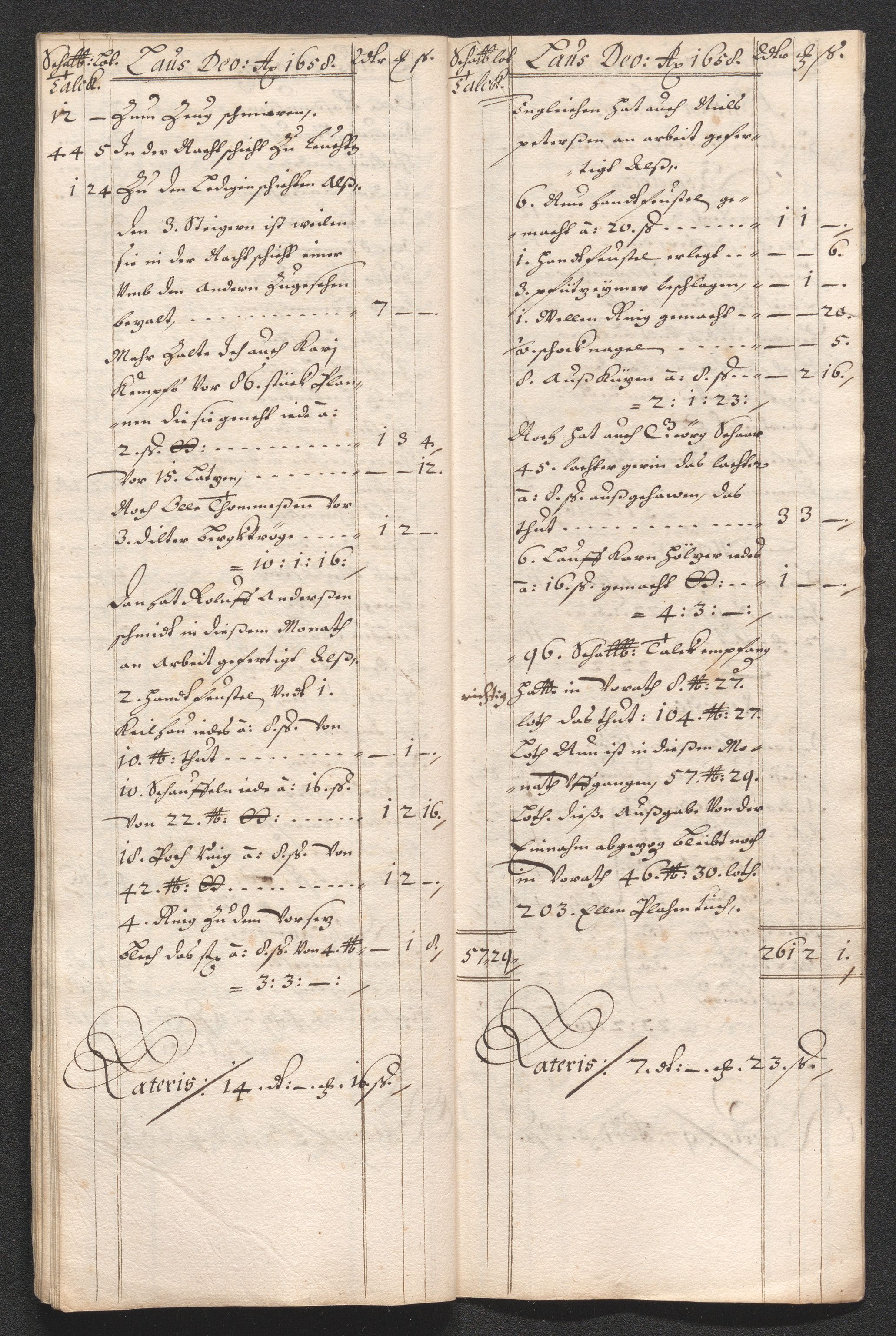 Kongsberg Sølvverk 1623-1816, AV/SAKO-EA-3135/001/D/Dc/Dcd/L0033: Utgiftsregnskap for gruver m.m. , 1658, p. 351