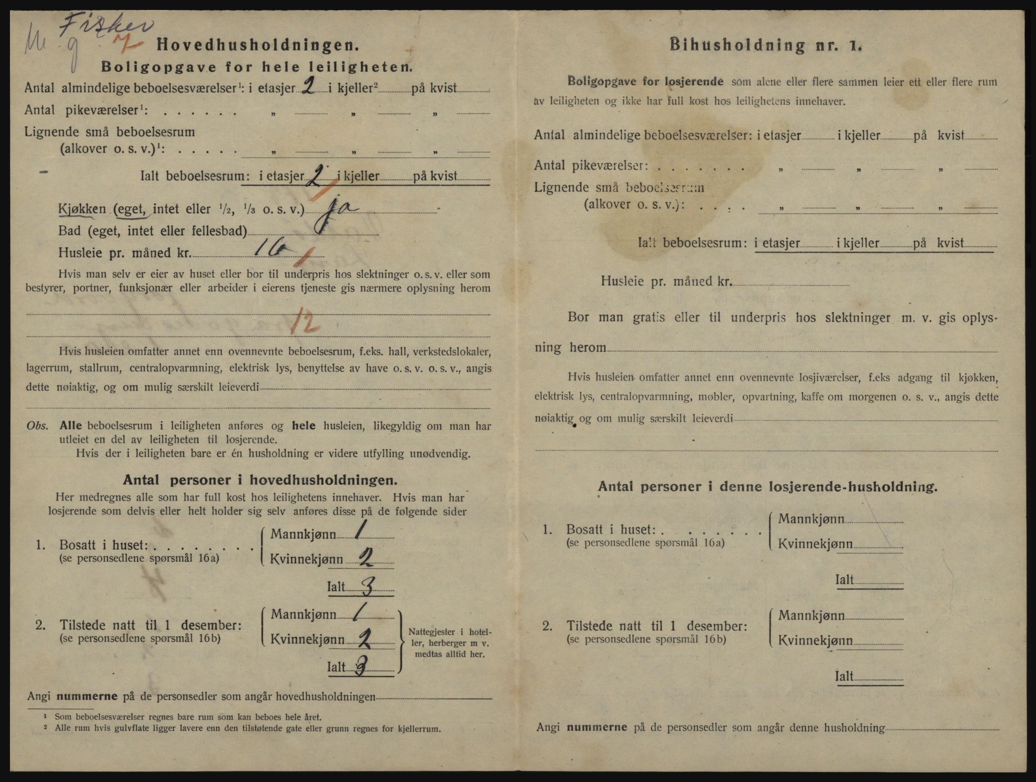 SATØ, 1920 census for Vardø, 1920, p. 1552