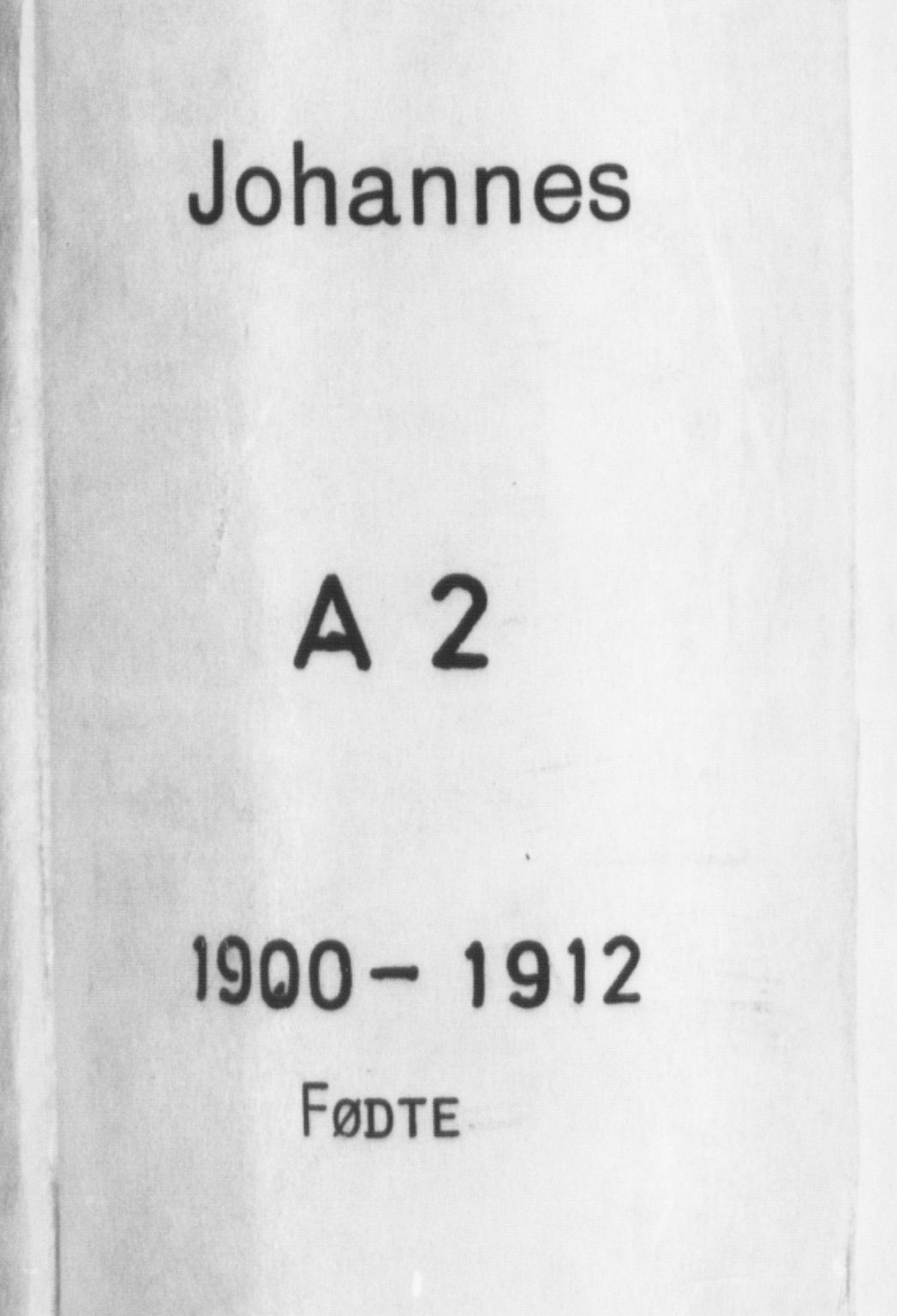 Johanneskirken sokneprestembete, SAB/A-76001/H/Hab: Parish register (copy) no. A 2, 1900-1912