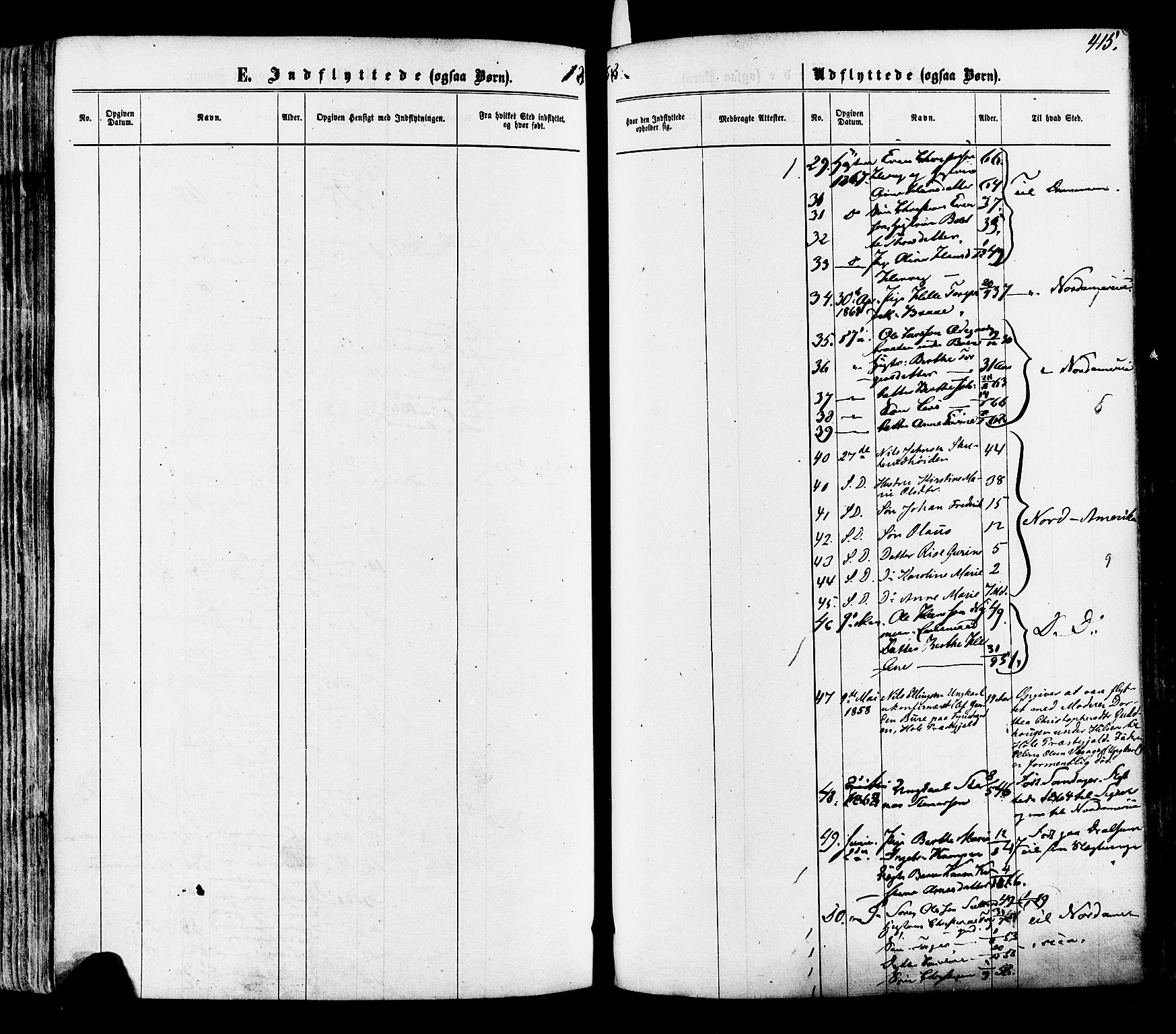 Modum kirkebøker, SAKO/A-234/F/Fa/L0010: Parish register (official) no. 10, 1865-1876, p. 415