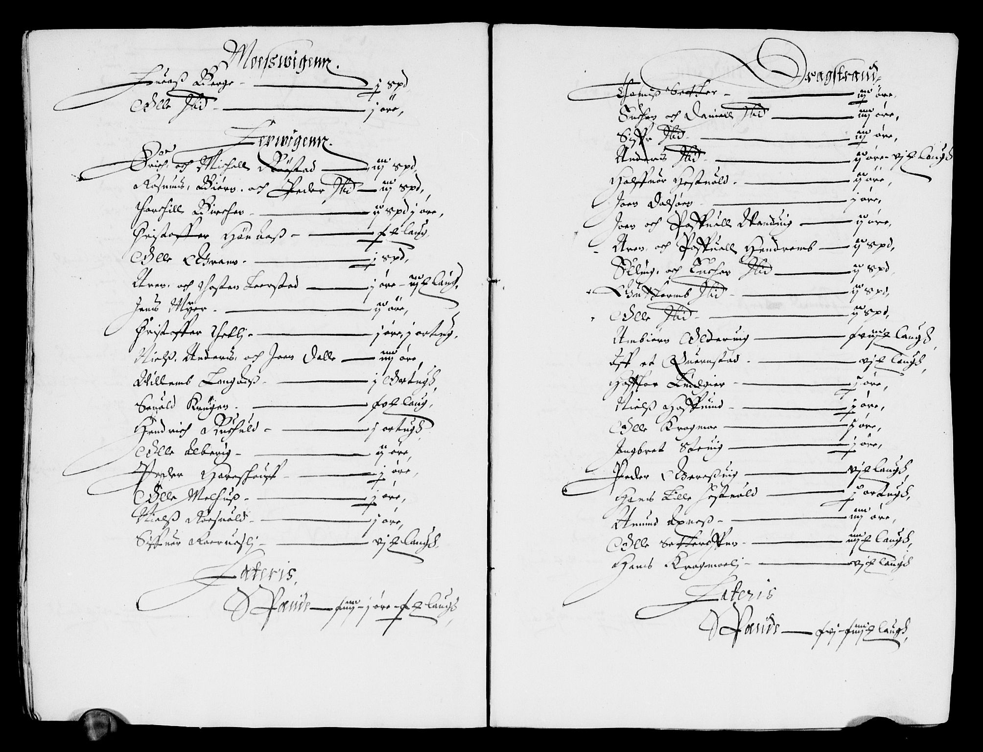 Rentekammeret inntil 1814, Reviderte regnskaper, Lensregnskaper, AV/RA-EA-5023/R/Rb/Rby/L0001: Reins kloster len; Bakke kloster len, 1564-1652