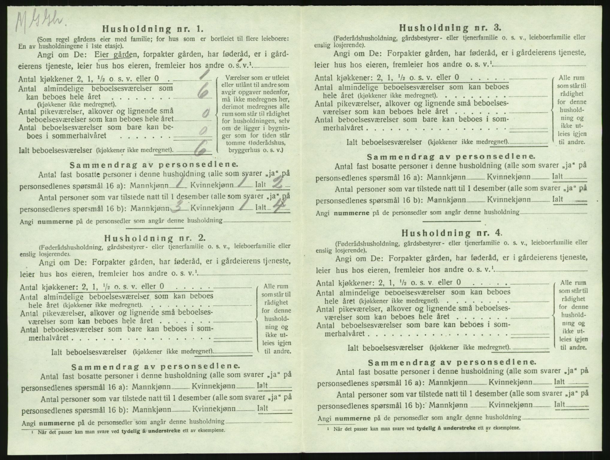 SAKO, 1920 census for Lardal, 1920, p. 696