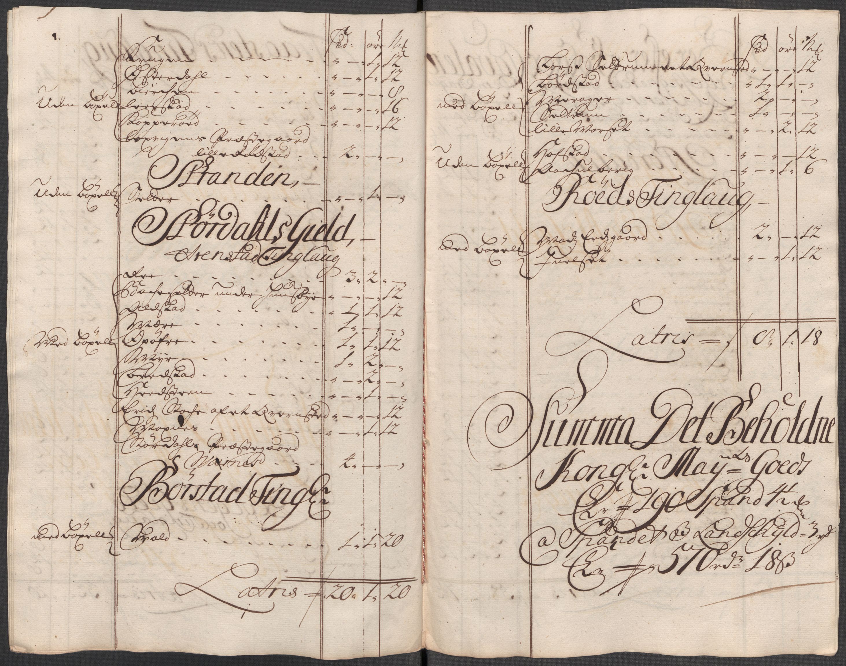 Rentekammeret inntil 1814, Reviderte regnskaper, Fogderegnskap, RA/EA-4092/R62/L4205: Fogderegnskap Stjørdal og Verdal, 1715, p. 186