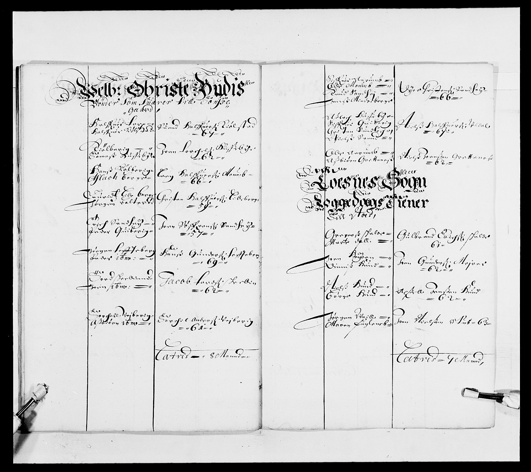 Kommanderende general (KG I) med Det norske krigsdirektorium, AV/RA-EA-5419/E/Ea/L0493: Smålenske regiment, 1643-1694, p. 324