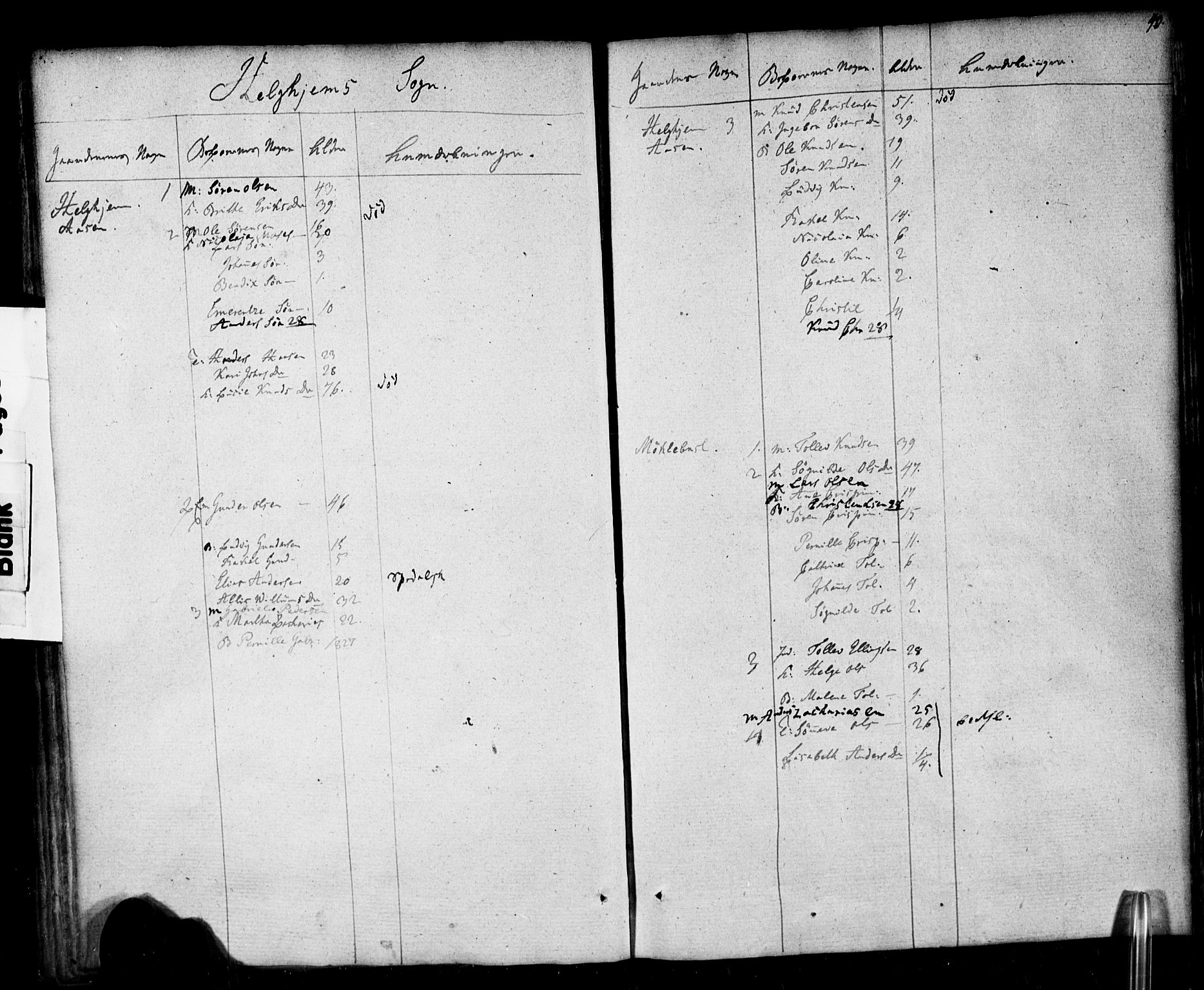 , 1825 Census for Jølster parish, 1825, p. 35