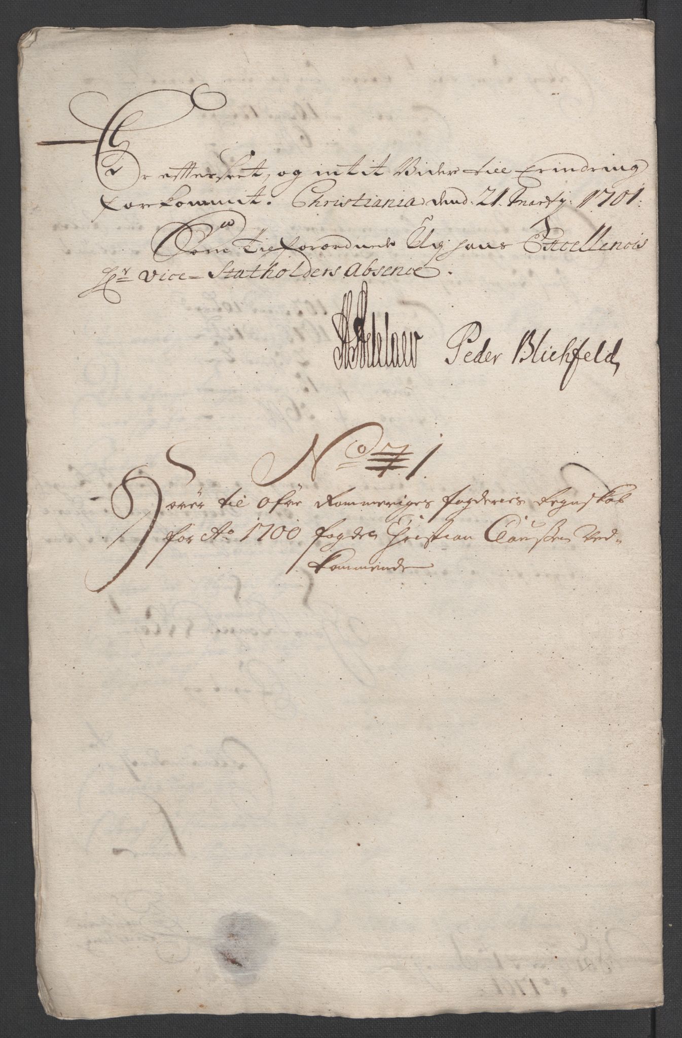 Rentekammeret inntil 1814, Reviderte regnskaper, Fogderegnskap, AV/RA-EA-4092/R12/L0712: Fogderegnskap Øvre Romerike, 1700, p. 30