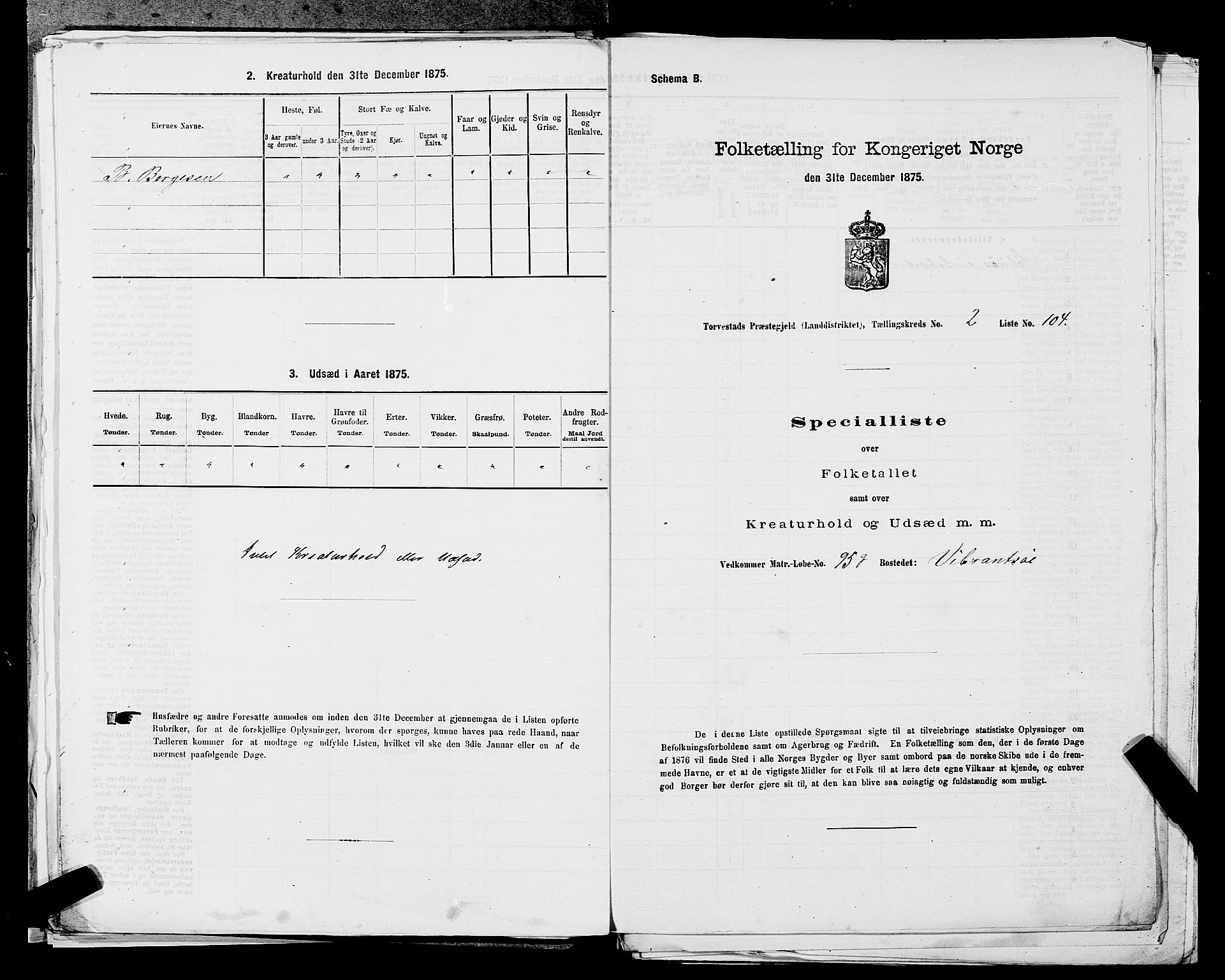 SAST, 1875 census for 1152L Torvastad/Torvastad, Skåre og Utsira, 1875, p. 413