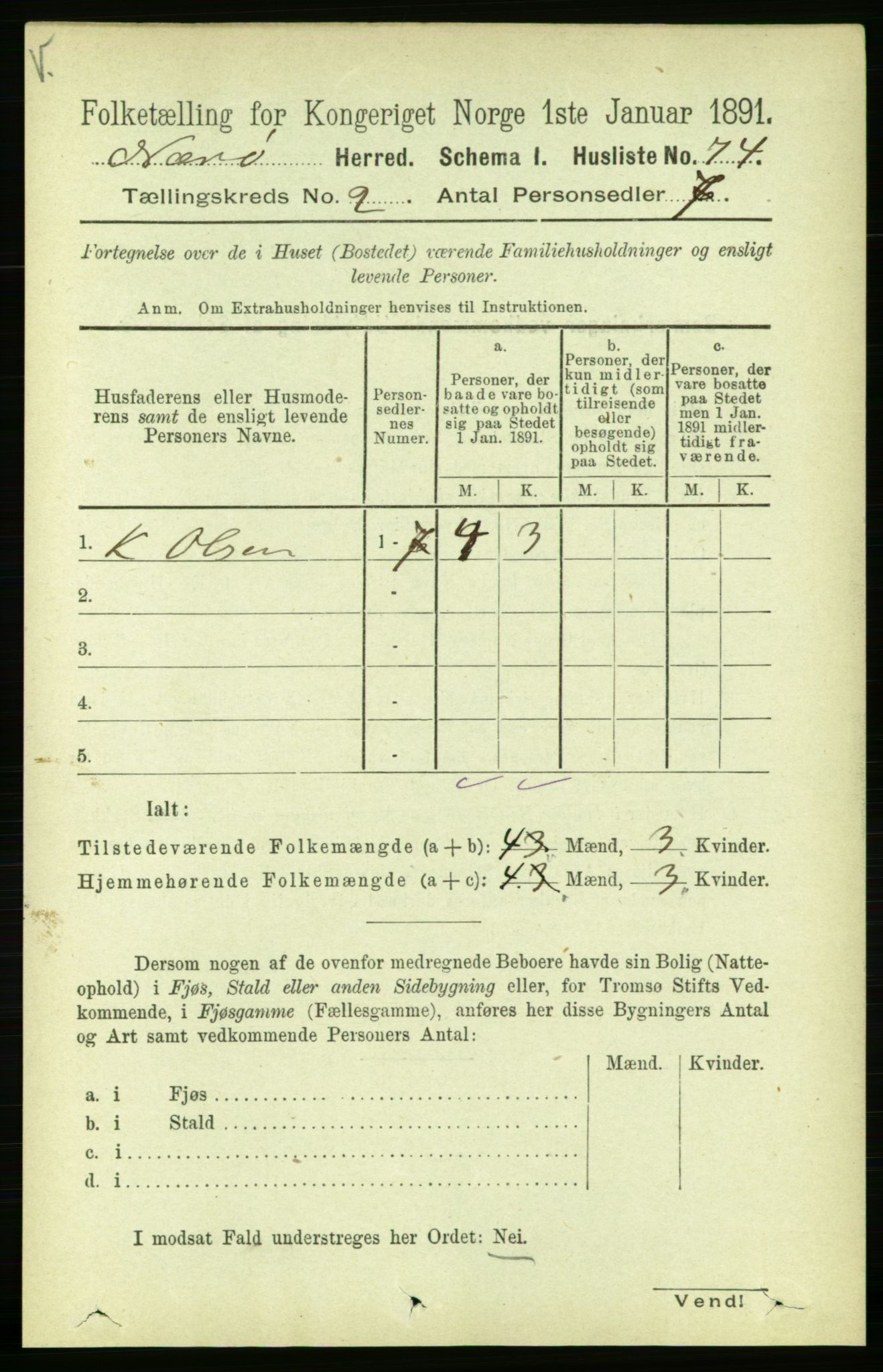 RA, 1891 census for 1751 Nærøy, 1891, p. 621