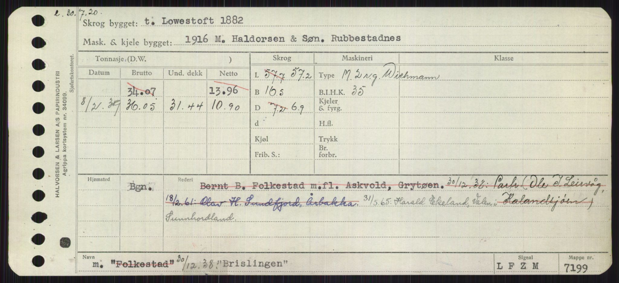 Sjøfartsdirektoratet med forløpere, Skipsmålingen, AV/RA-S-1627/H/Ha/L0001/0002: Fartøy, A-Eig / Fartøy Bjør-Eig, p. 311