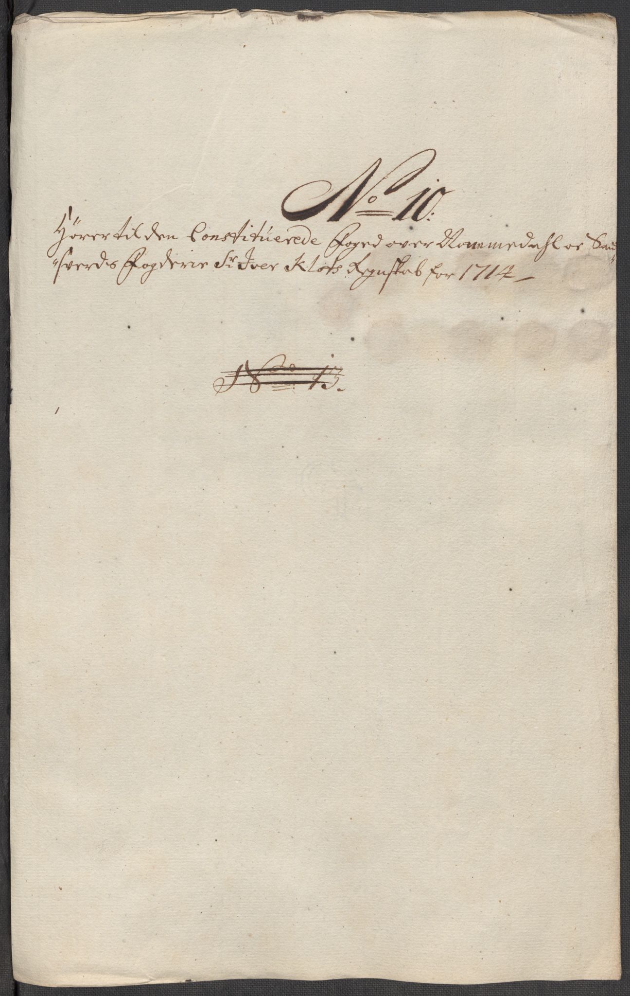 Rentekammeret inntil 1814, Reviderte regnskaper, Fogderegnskap, AV/RA-EA-4092/R24/L1589: Fogderegnskap Numedal og Sandsvær, 1714, p. 324