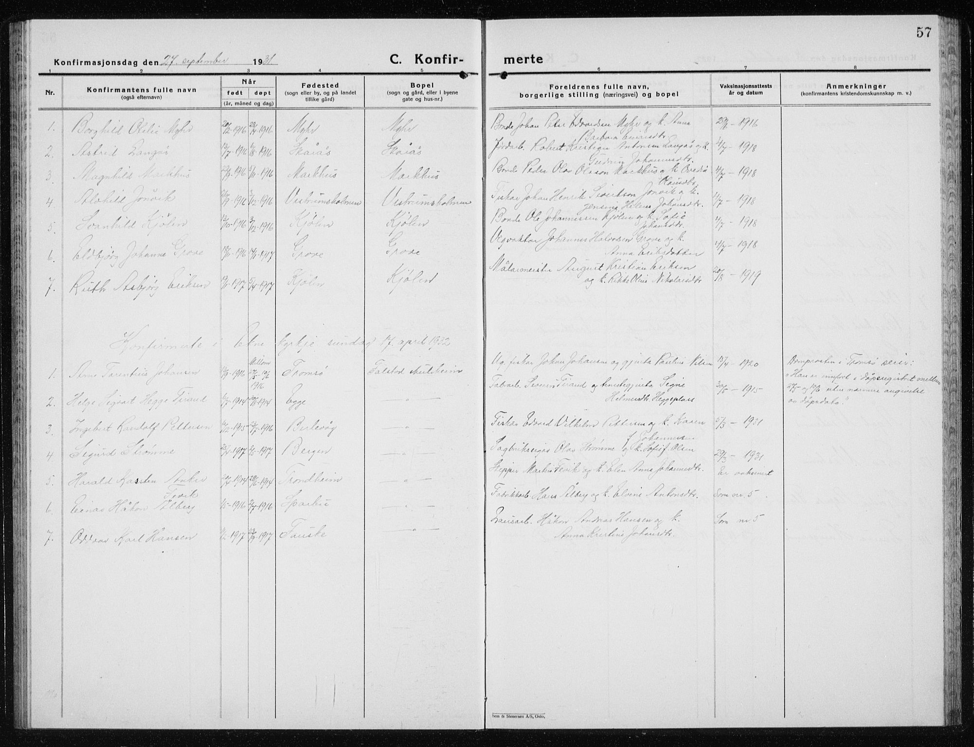Ministerialprotokoller, klokkerbøker og fødselsregistre - Nord-Trøndelag, SAT/A-1458/719/L0180: Parish register (copy) no. 719C01, 1878-1940, p. 57
