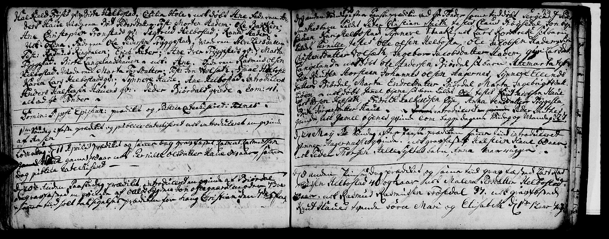 Ministerialprotokoller, klokkerbøker og fødselsregistre - Møre og Romsdal, AV/SAT-A-1454/519/L0244: Parish register (official) no. 519A03, 1769-1773, p. 29