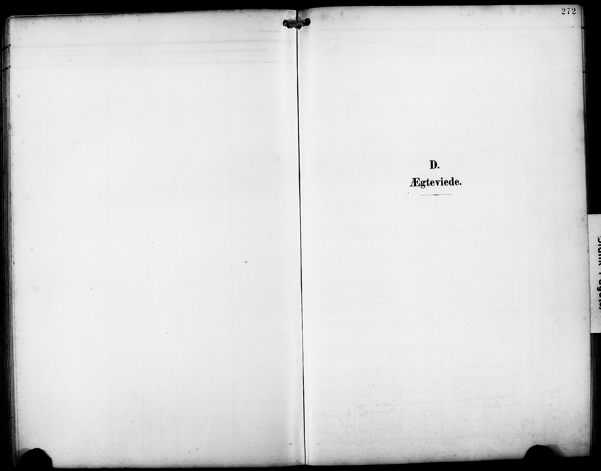Fjell sokneprestembete, SAB/A-75301/H/Hab: Parish register (copy) no. A 5, 1899-1918, p. 272