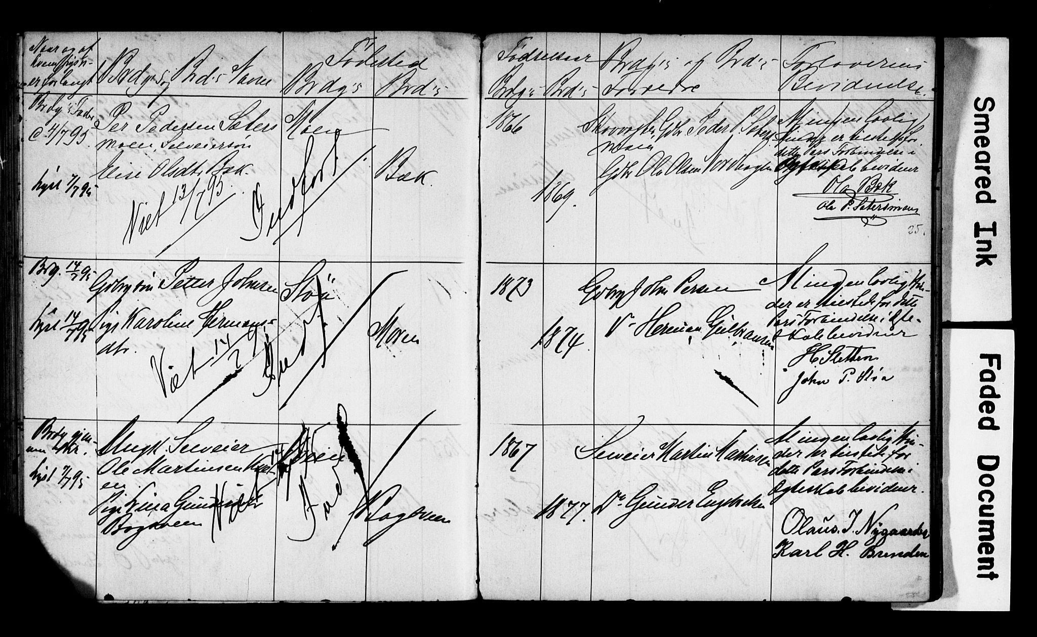 Trysil prestekontor, AV/SAH-PREST-046/I/Ie: Banns register no. 1, 1882-1899