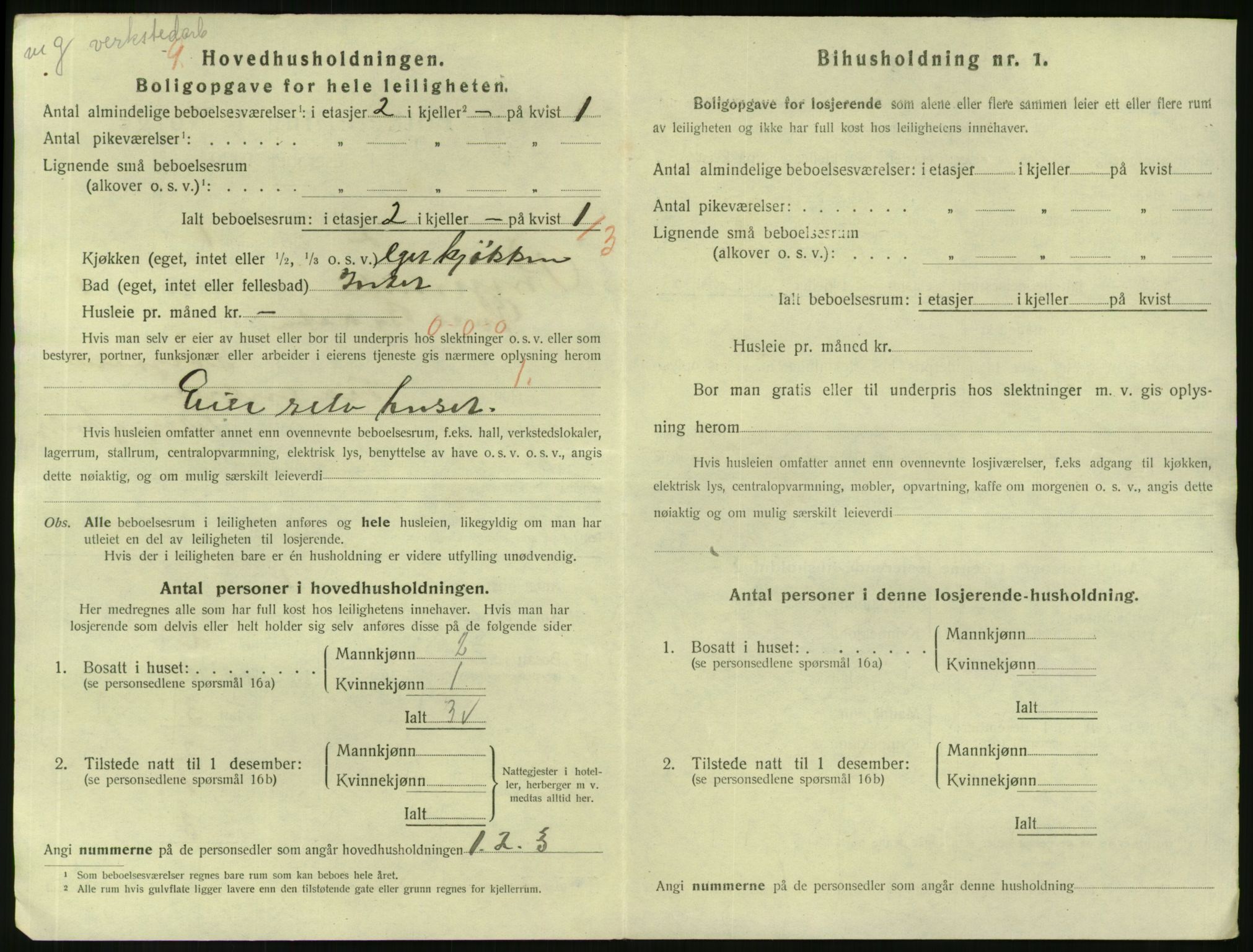 SAKO, 1920 census for Porsgrunn, 1920, p. 2946