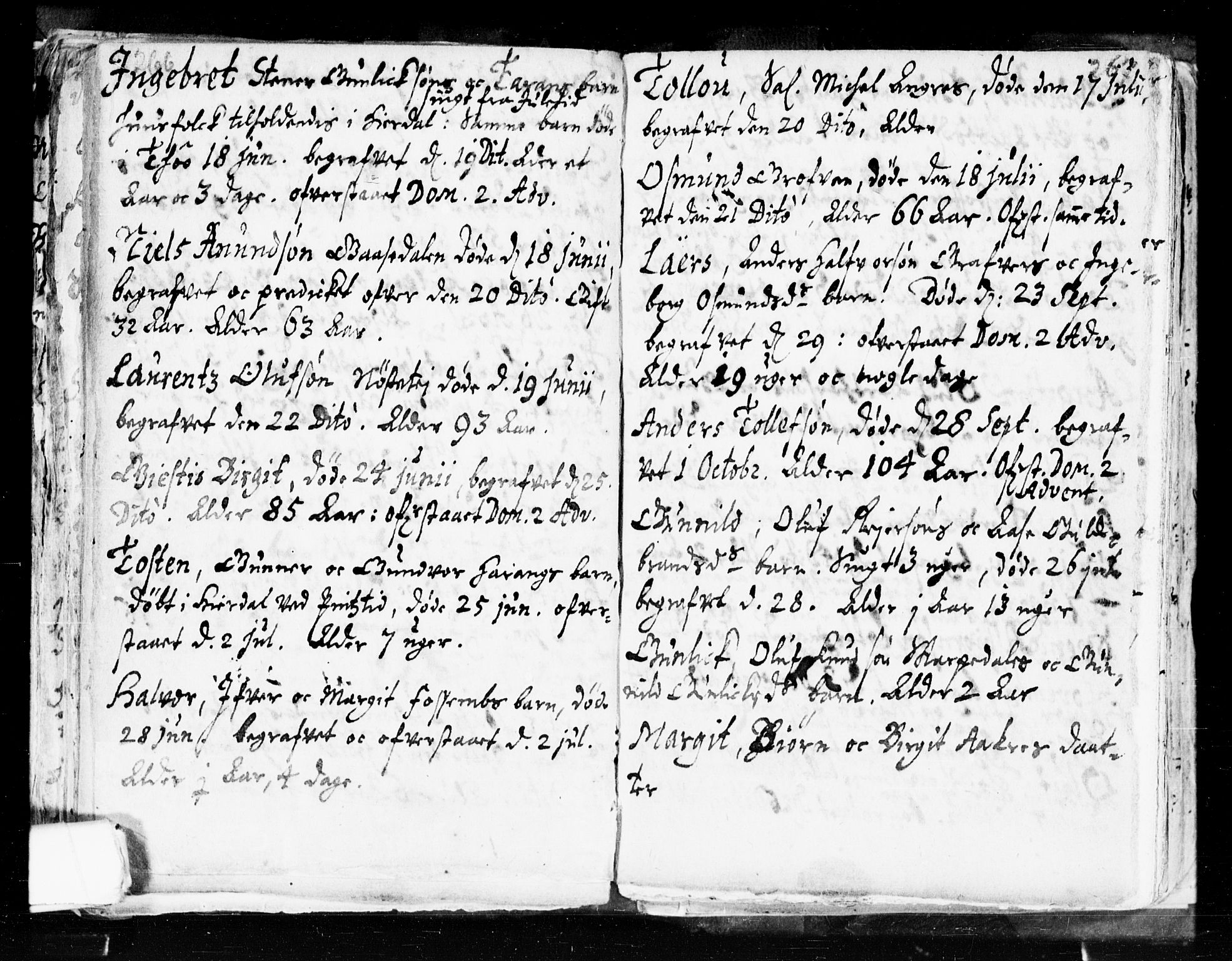 Seljord kirkebøker, SAKO/A-20/F/Fa/L0002: Parish register (official) no. I 2, 1689-1713, p. 266-267