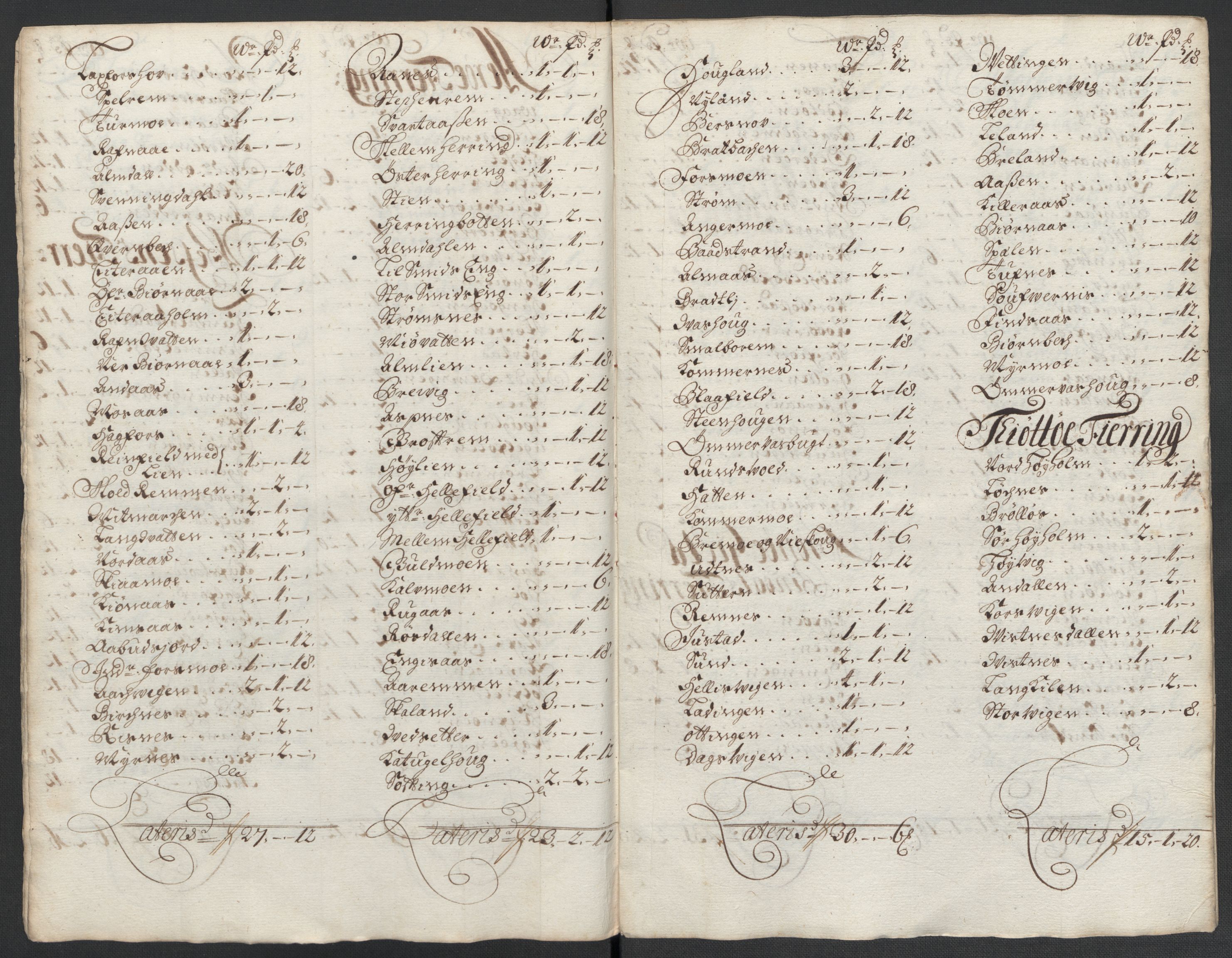 Rentekammeret inntil 1814, Reviderte regnskaper, Fogderegnskap, AV/RA-EA-4092/R65/L4510: Fogderegnskap Helgeland, 1708-1709, p. 228