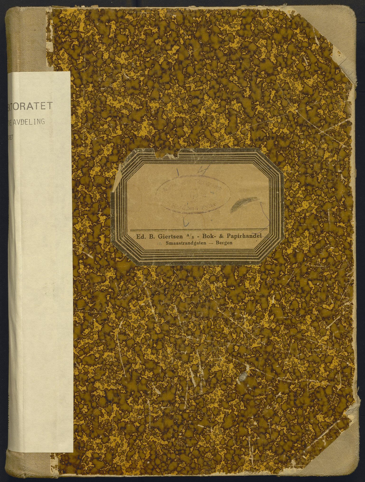 Fiskeridirektoratet - 1 Adm. ledelse - 13 Båtkontoret, AV/SAB-A-2003/I/Ia/Iac/L0177: 135.0360/4 Merkeprotokoll - Tjøtta, 1940-1950