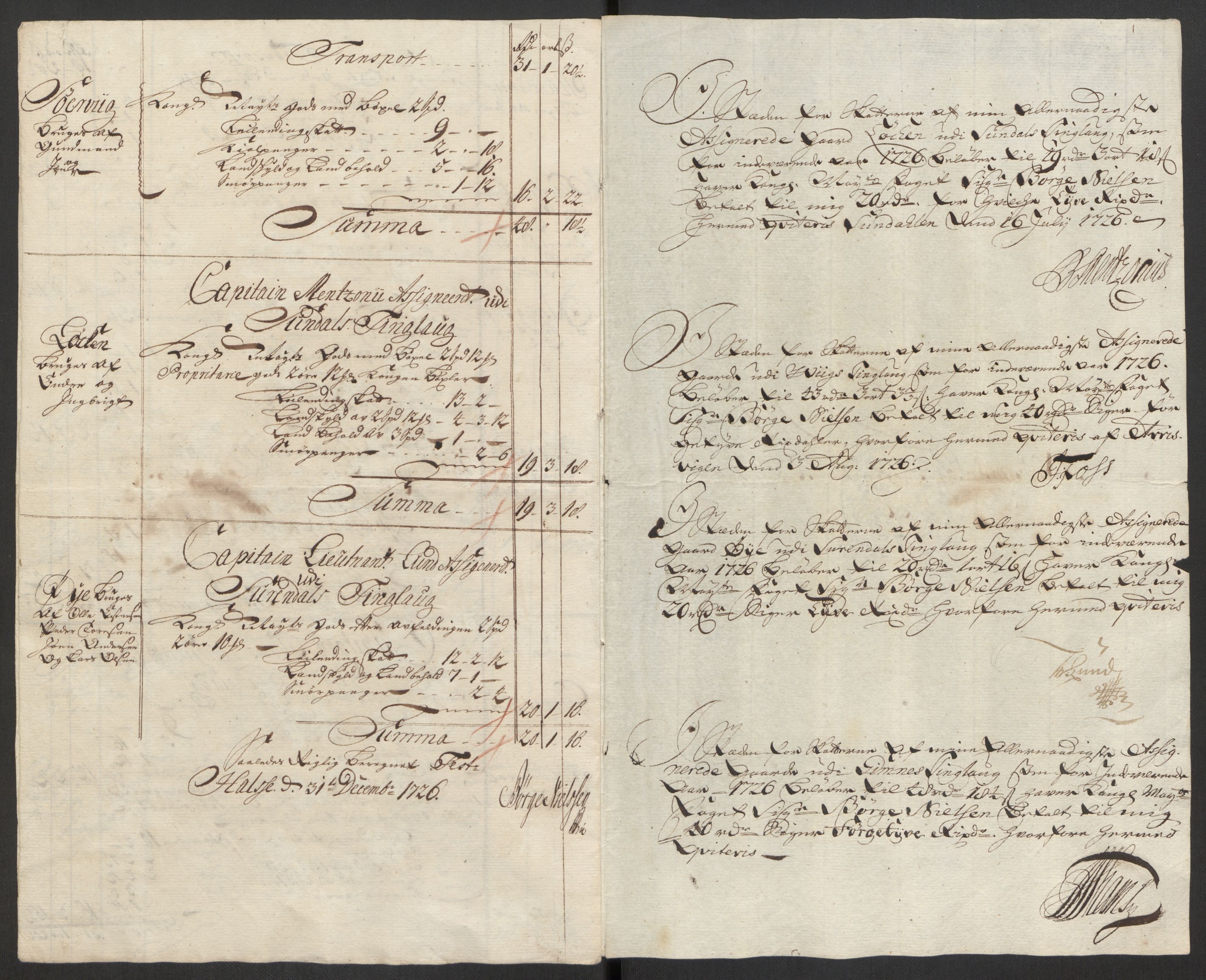 Rentekammeret inntil 1814, Reviderte regnskaper, Fogderegnskap, AV/RA-EA-4092/R56/L3759: Fogderegnskap Nordmøre, 1726, p. 226