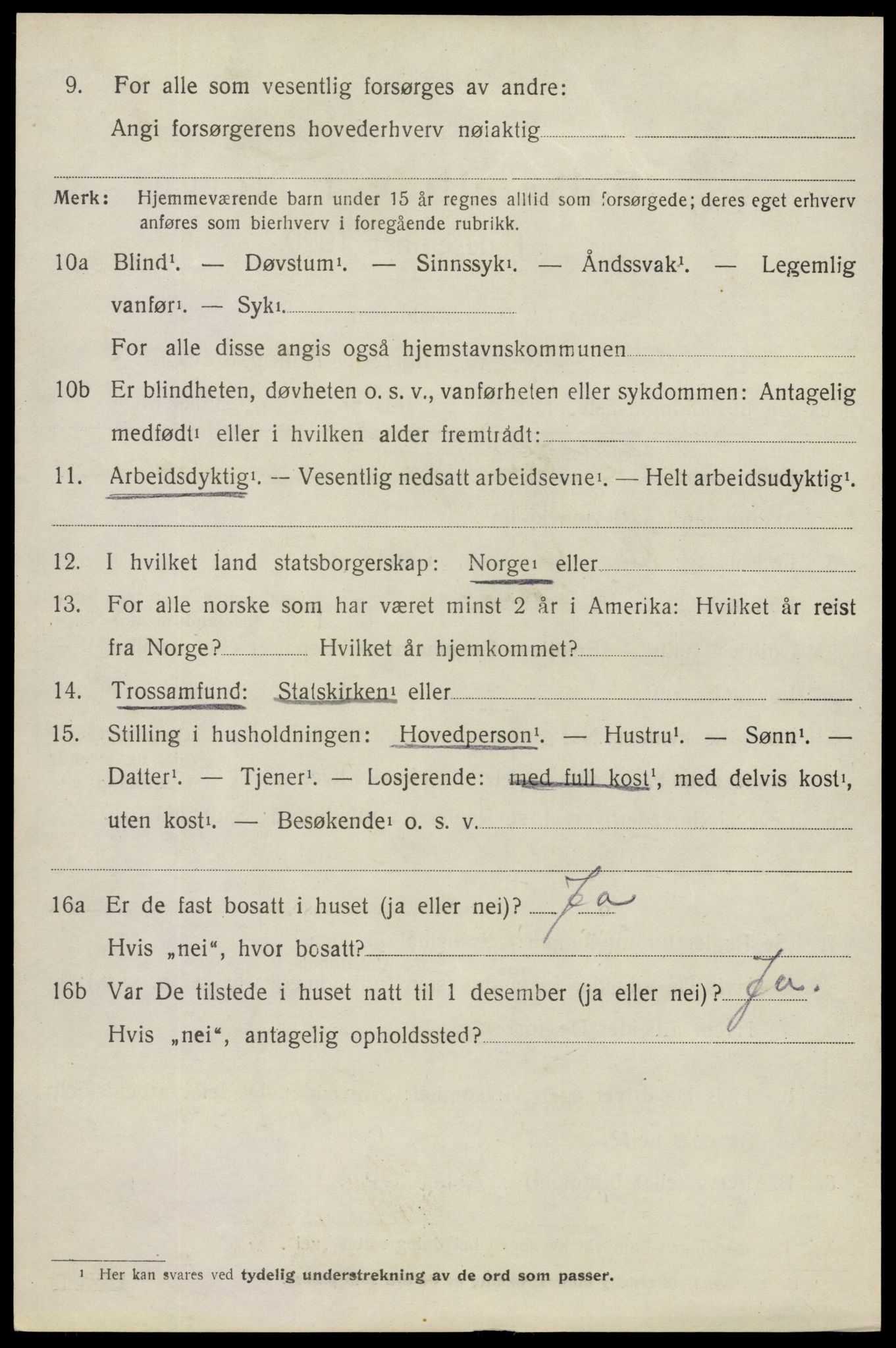 SAO, 1920 census for Rakkestad, 1920, p. 4446