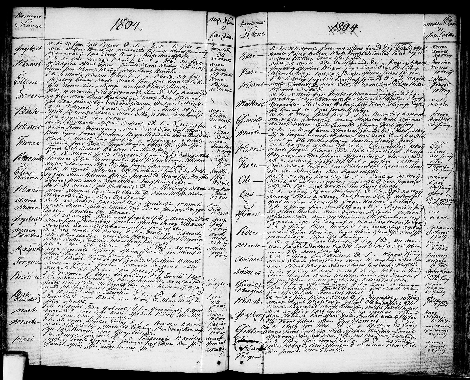 Asker prestekontor Kirkebøker, SAO/A-10256a/F/Fa/L0003: Parish register (official) no. I 3, 1767-1807, p. 166