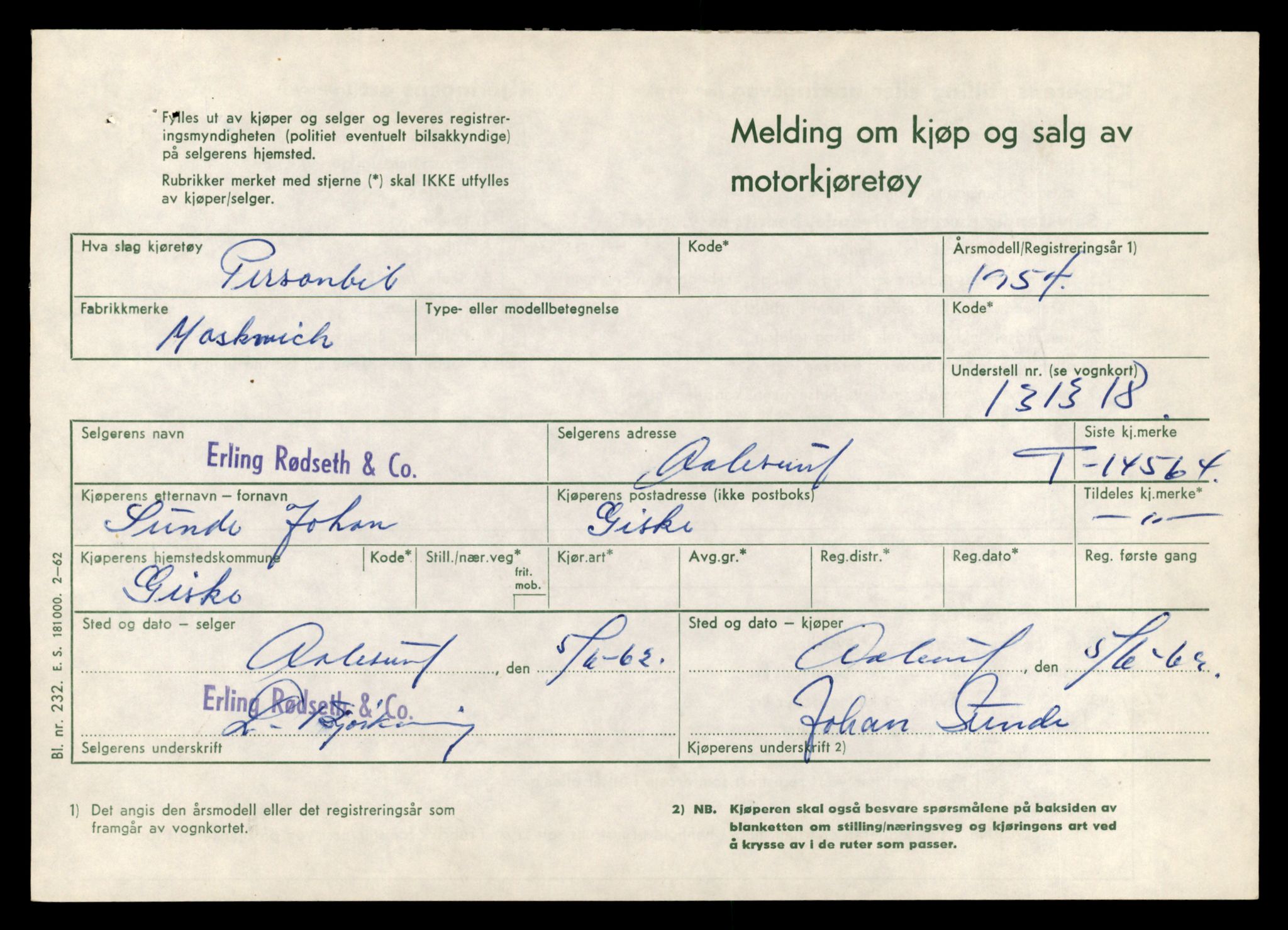 Møre og Romsdal vegkontor - Ålesund trafikkstasjon, SAT/A-4099/F/Fe/L0046: Registreringskort for kjøretøy T 14445 - T 14579, 1927-1998