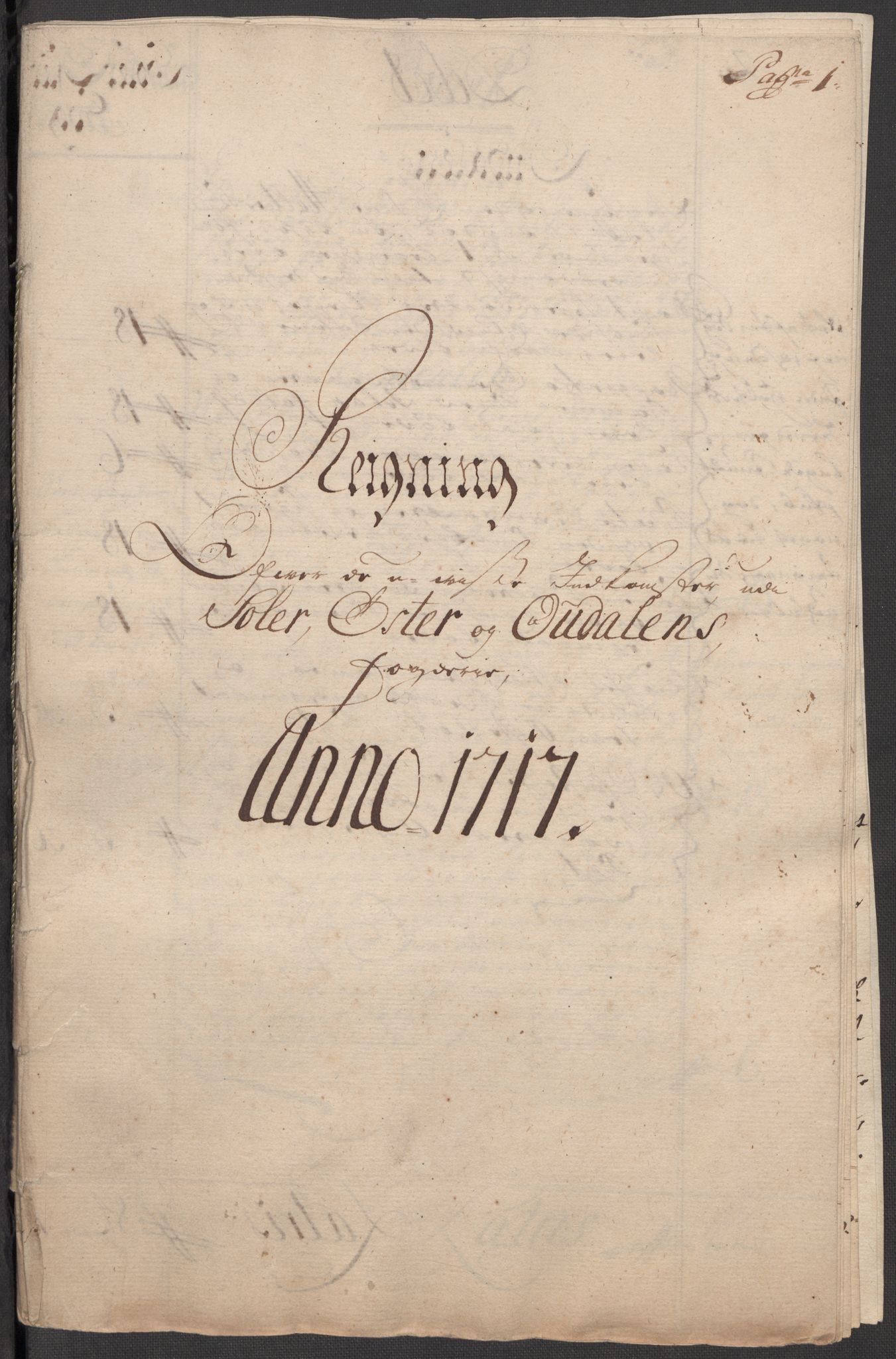 Rentekammeret inntil 1814, Reviderte regnskaper, Fogderegnskap, RA/EA-4092/R13/L0856: Fogderegnskap Solør, Odal og Østerdal, 1717, p. 211