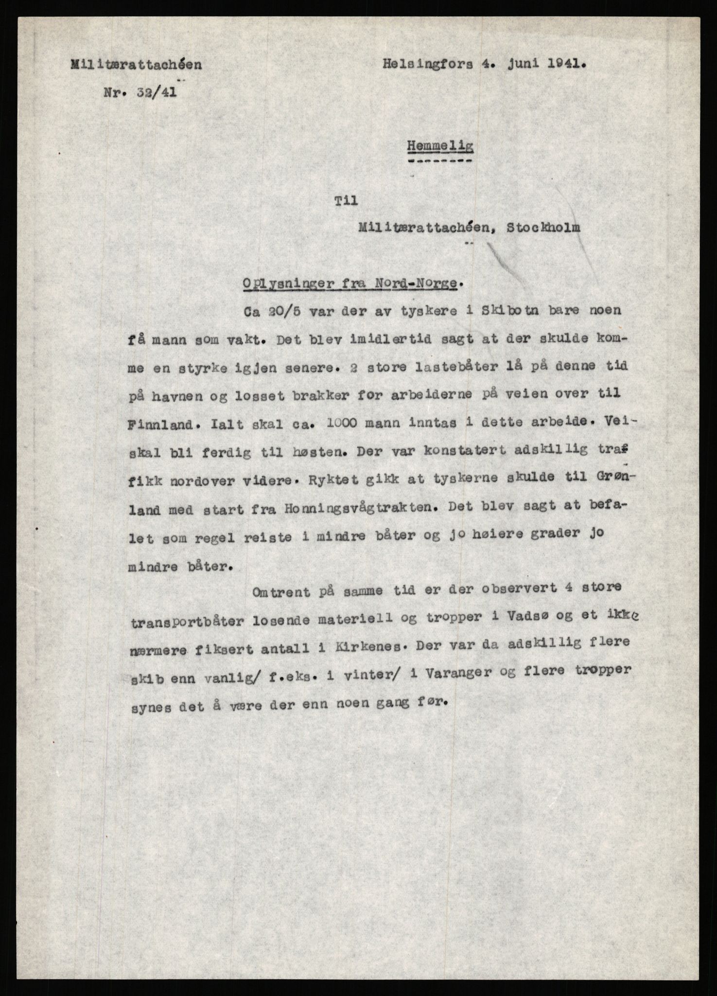 Forsvaret, Forsvarets krigshistoriske avdeling, RA/RAFA-2017/Y/Ya/L0006: II-C-11-11,2 - Utenriksdepartementet.  Legasjonen i Helsingfors., 1940-1946, p. 366