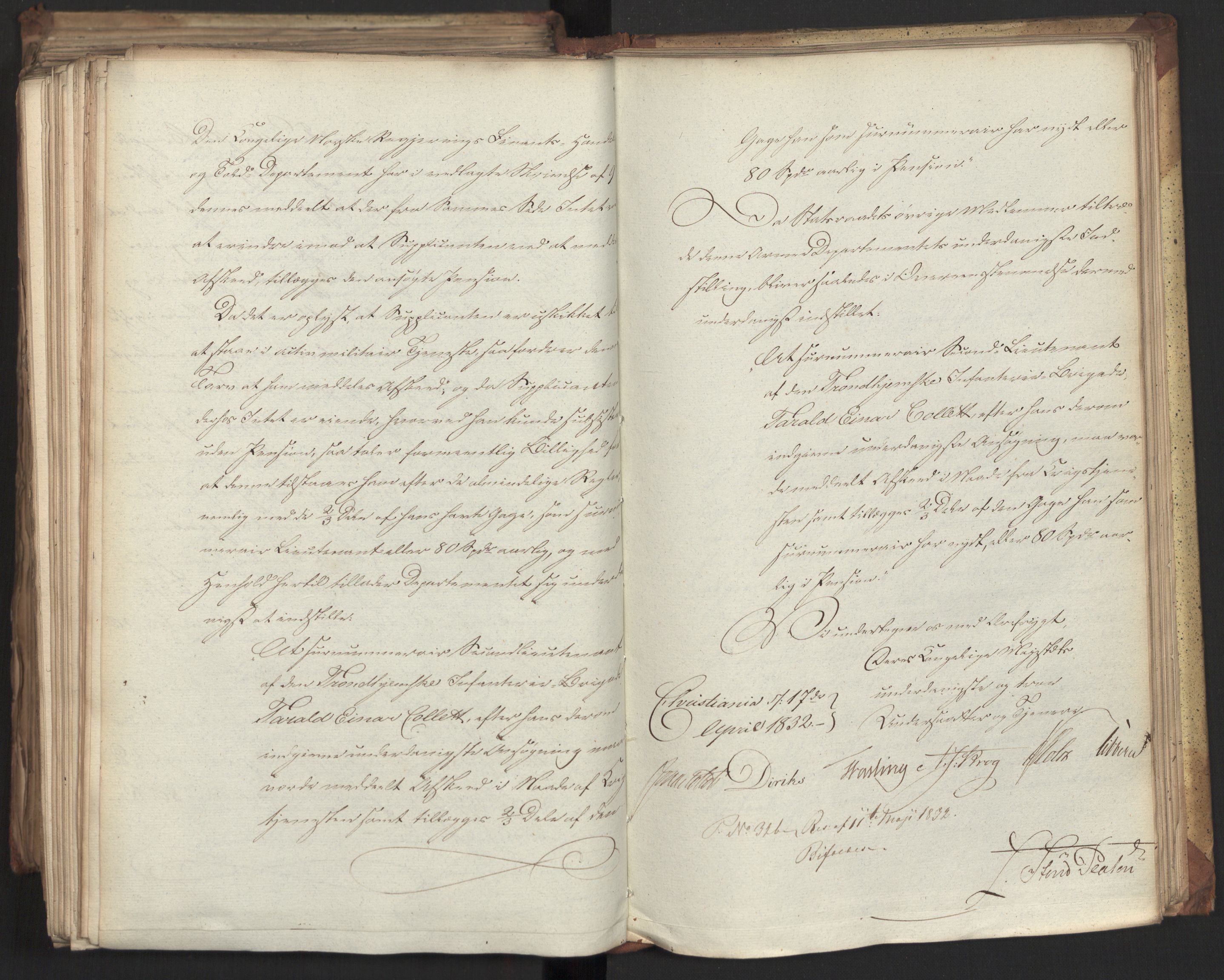 Statsrådsavdelingen i Stockholm, AV/RA-S-1003/D/Da/L0077: Regjeringsinnstillinger nr. 2100-2259, 1832, p. 494
