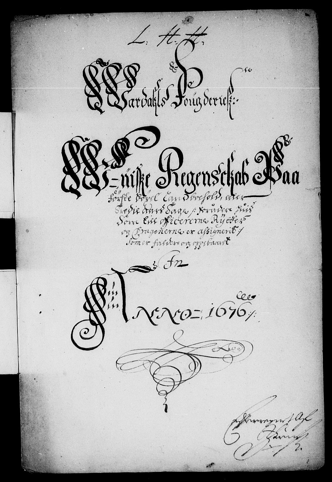 Rentekammeret inntil 1814, Reviderte regnskaper, Stiftamtstueregnskaper, Trondheim stiftamt og Nordland amt, AV/RA-EA-6044/R/Rd/L0044: Trondheim stiftamt, 1671-1676