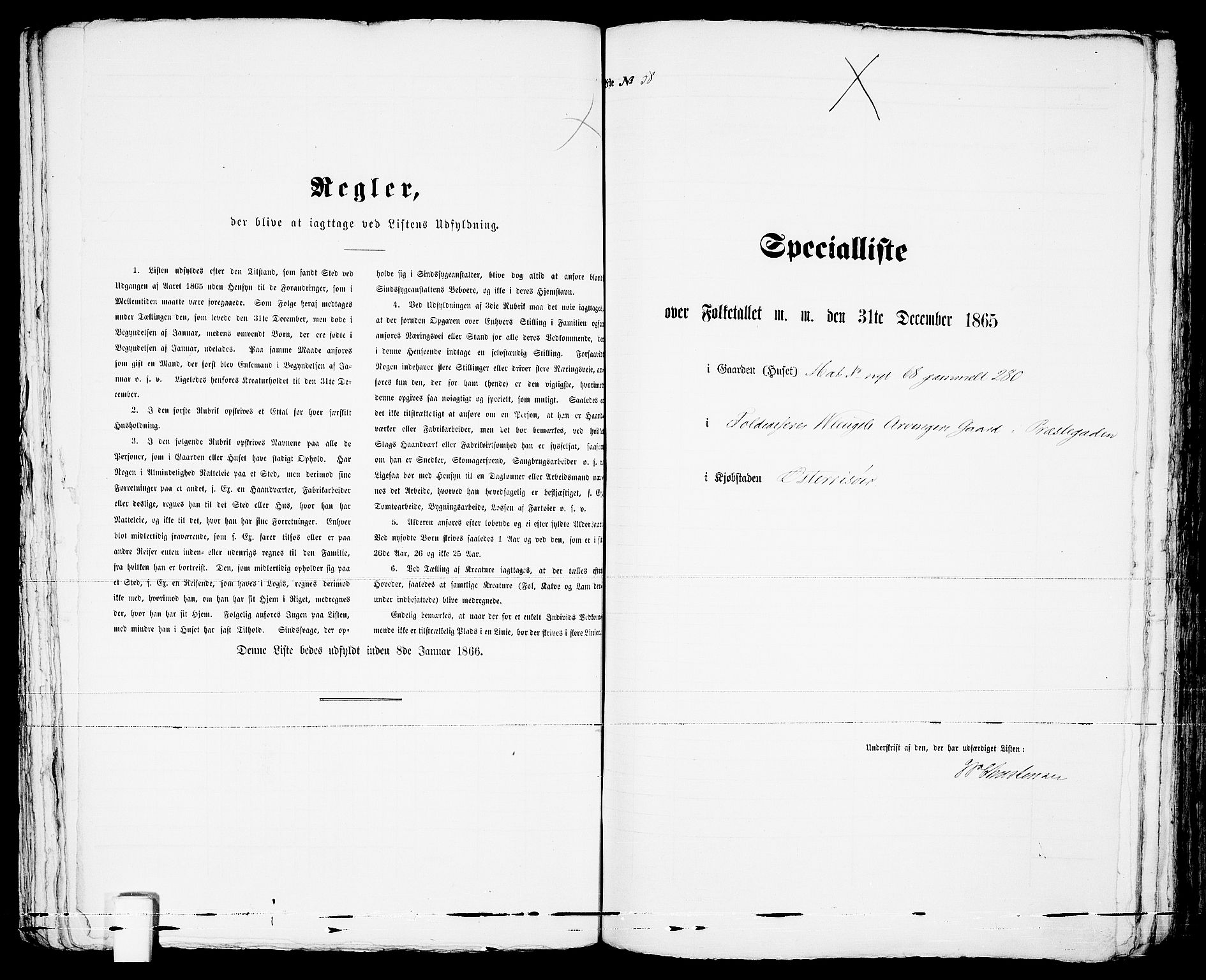 RA, 1865 census for Risør/Risør, 1865, p. 123