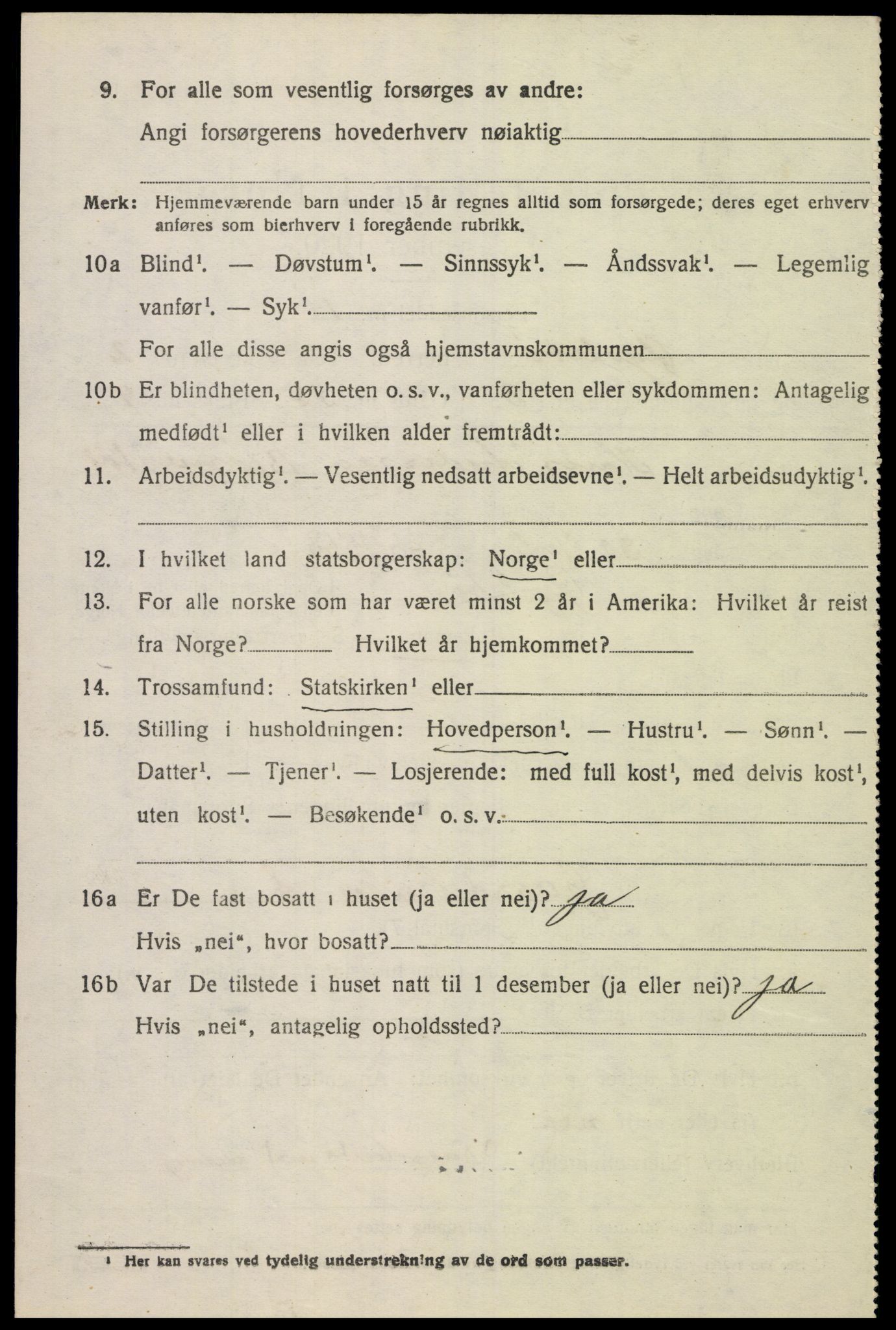 SAK, 1920 census for Øyslebø, 1920, p. 745