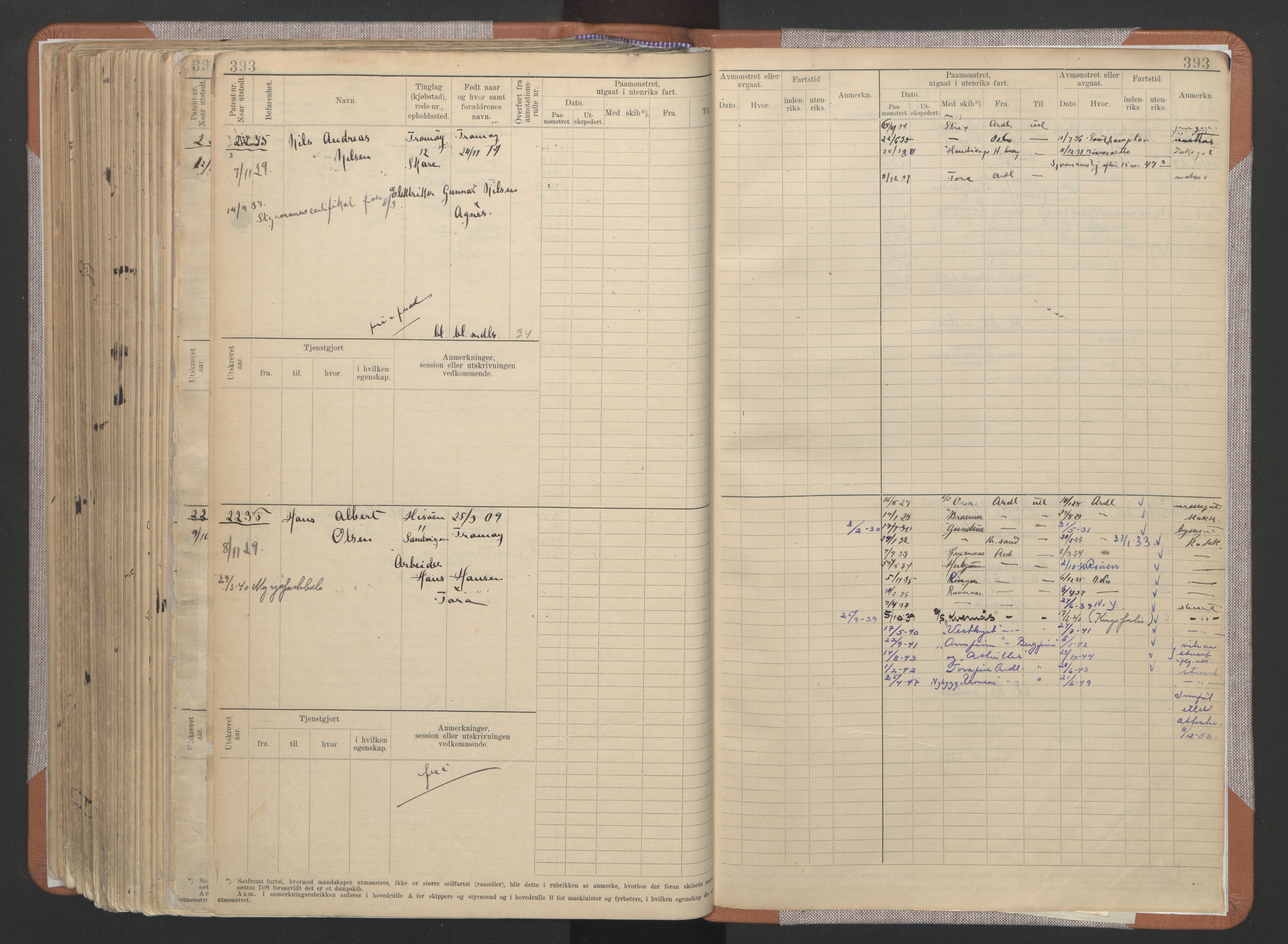 Arendal mønstringskrets, AV/SAK-2031-0012/F/Fb/L0022: Hovedrulle A nr 1466-2242, S-20, 1914-1930, p. 406