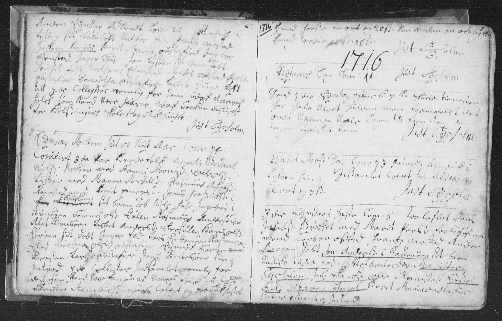 Ministerialprotokoller, klokkerbøker og fødselsregistre - Nord-Trøndelag, SAT/A-1458/786/L0685: Parish register (official) no. 786A01, 1710-1798, p. 7
