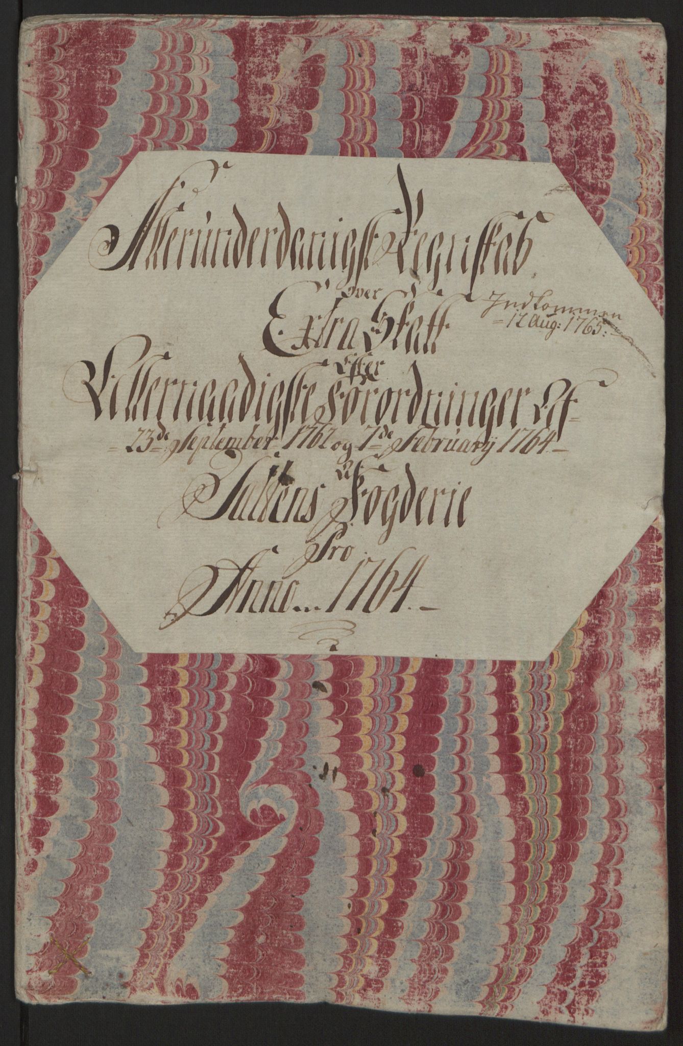 Rentekammeret inntil 1814, Reviderte regnskaper, Fogderegnskap, RA/EA-4092/R66/L4670: Ekstraskatten Salten, 1762-1764, p. 166