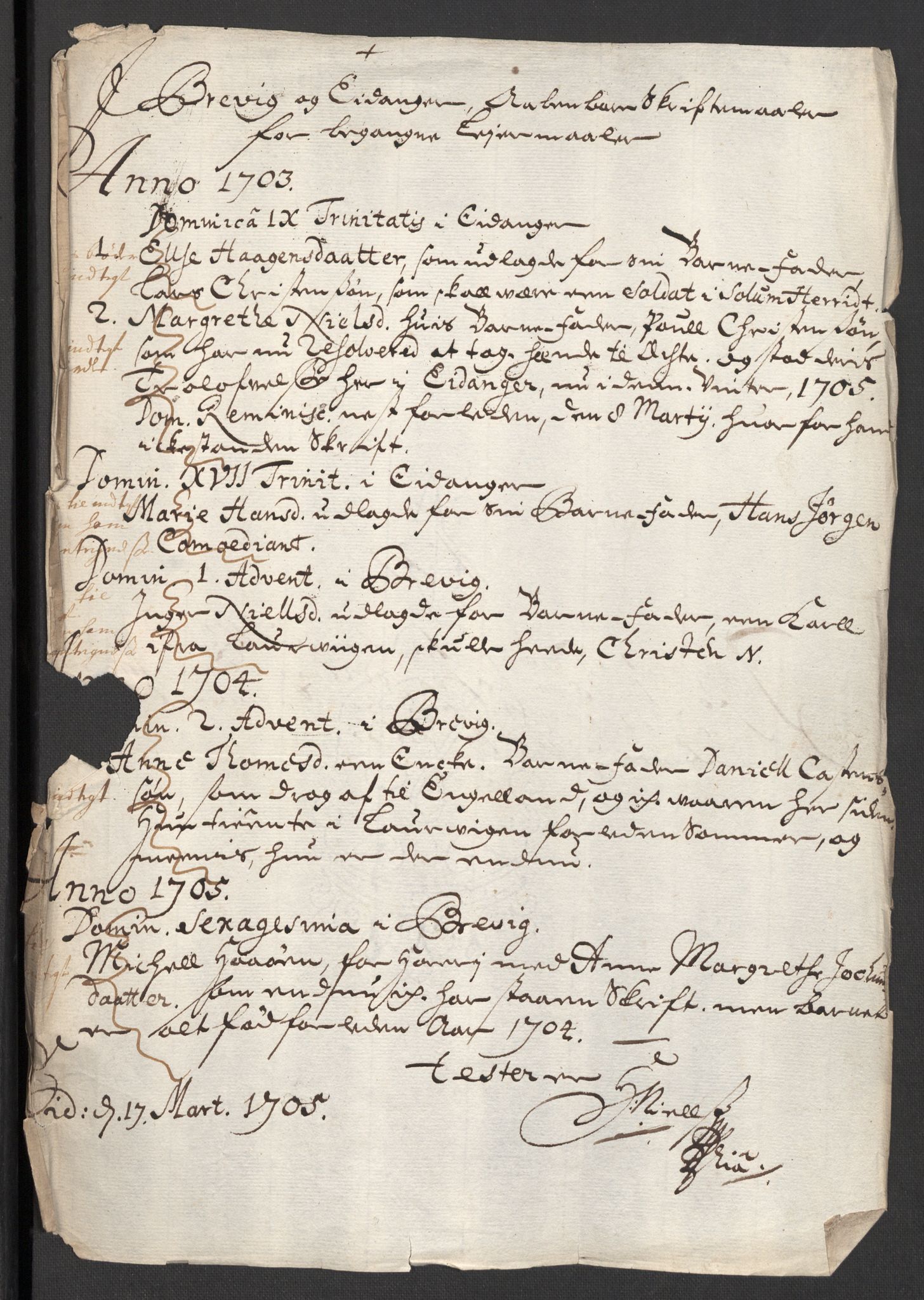 Rentekammeret inntil 1814, Reviderte regnskaper, Fogderegnskap, AV/RA-EA-4092/R36/L2112: Fogderegnskap Øvre og Nedre Telemark og Bamble, 1704, p. 49