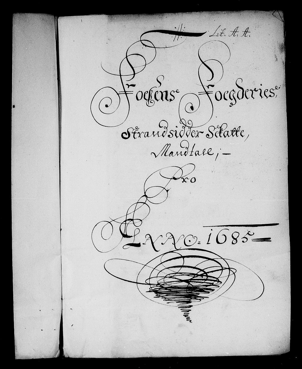 Rentekammeret inntil 1814, Reviderte regnskaper, Stiftamtstueregnskaper, Trondheim stiftamt og Nordland amt, AV/RA-EA-6044/R/Rg/L0080: Trondheim stiftamt og Nordland amt, 1685