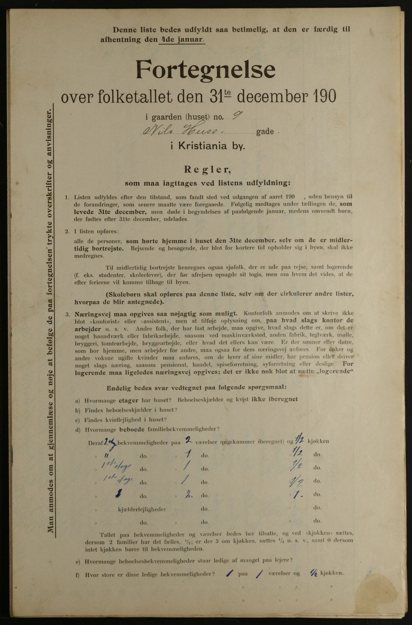OBA, Municipal Census 1901 for Kristiania, 1901, p. 10882