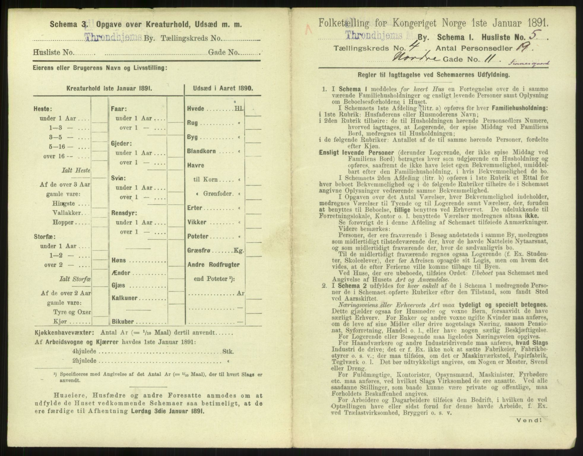 RA, 1891 census for 1601 Trondheim, 1891, p. 474