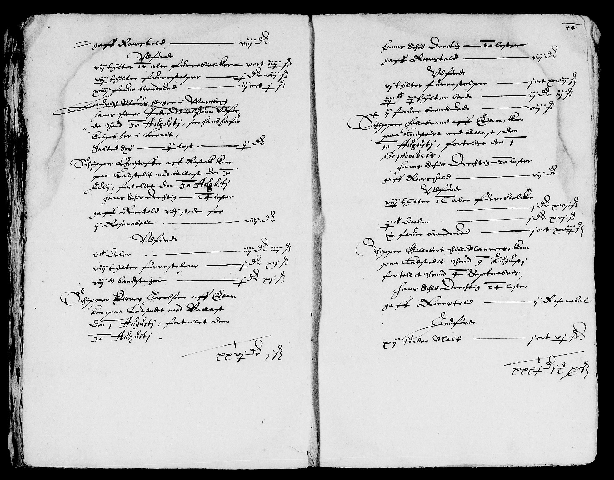 Rentekammeret inntil 1814, Reviderte regnskaper, Lensregnskaper, AV/RA-EA-5023/R/Rb/Rbr/L0003: Lista len, 1611-1614