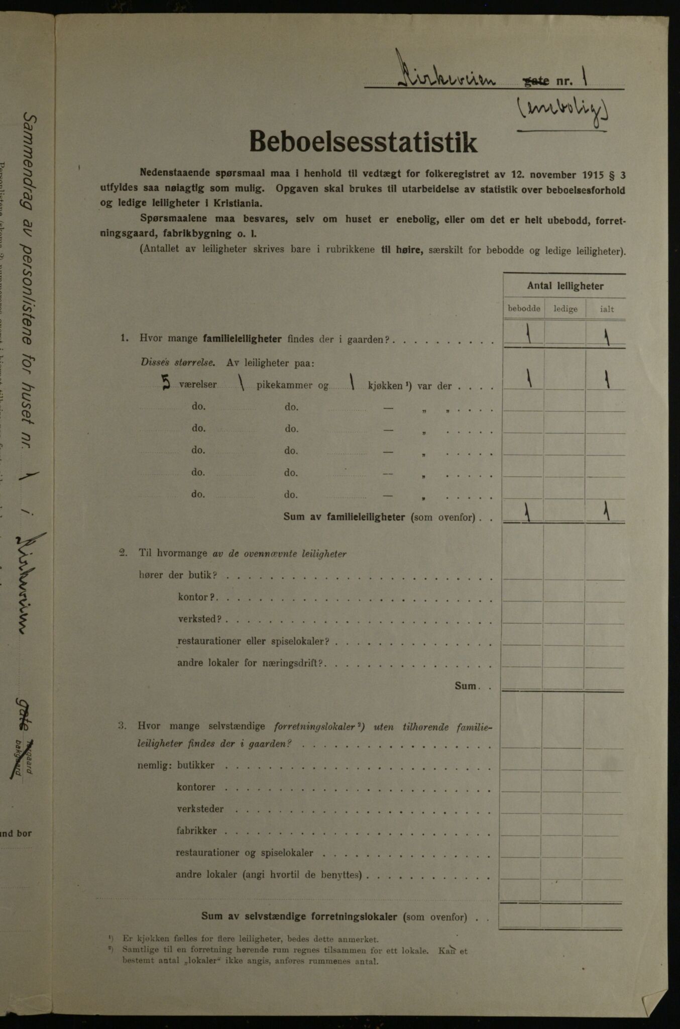 OBA, Municipal Census 1923 for Kristiania, 1923, p. 56600