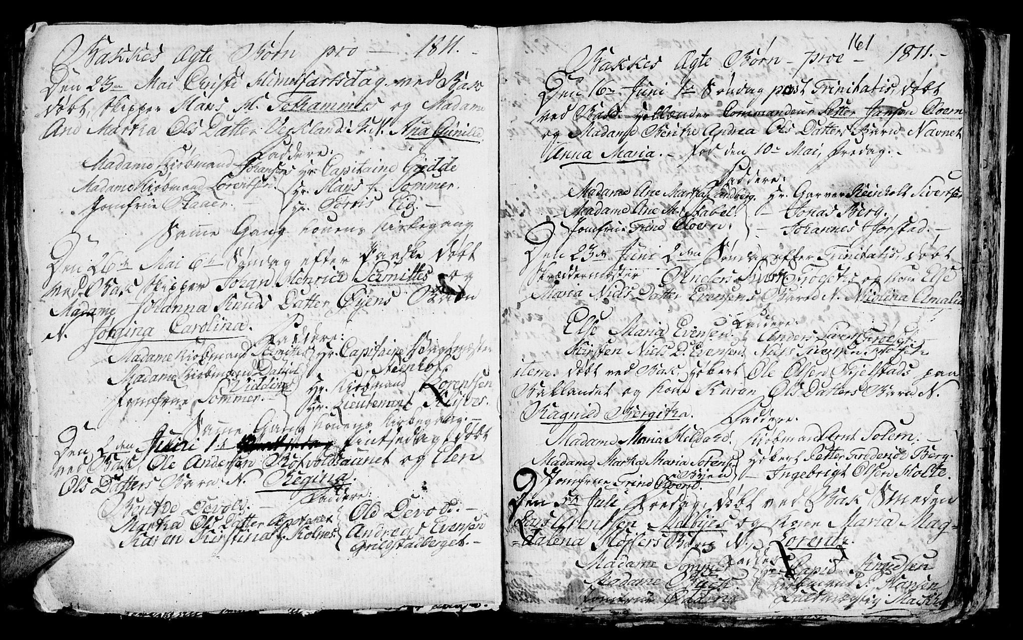 Ministerialprotokoller, klokkerbøker og fødselsregistre - Sør-Trøndelag, SAT/A-1456/604/L0218: Parish register (copy) no. 604C01, 1754-1819, p. 161