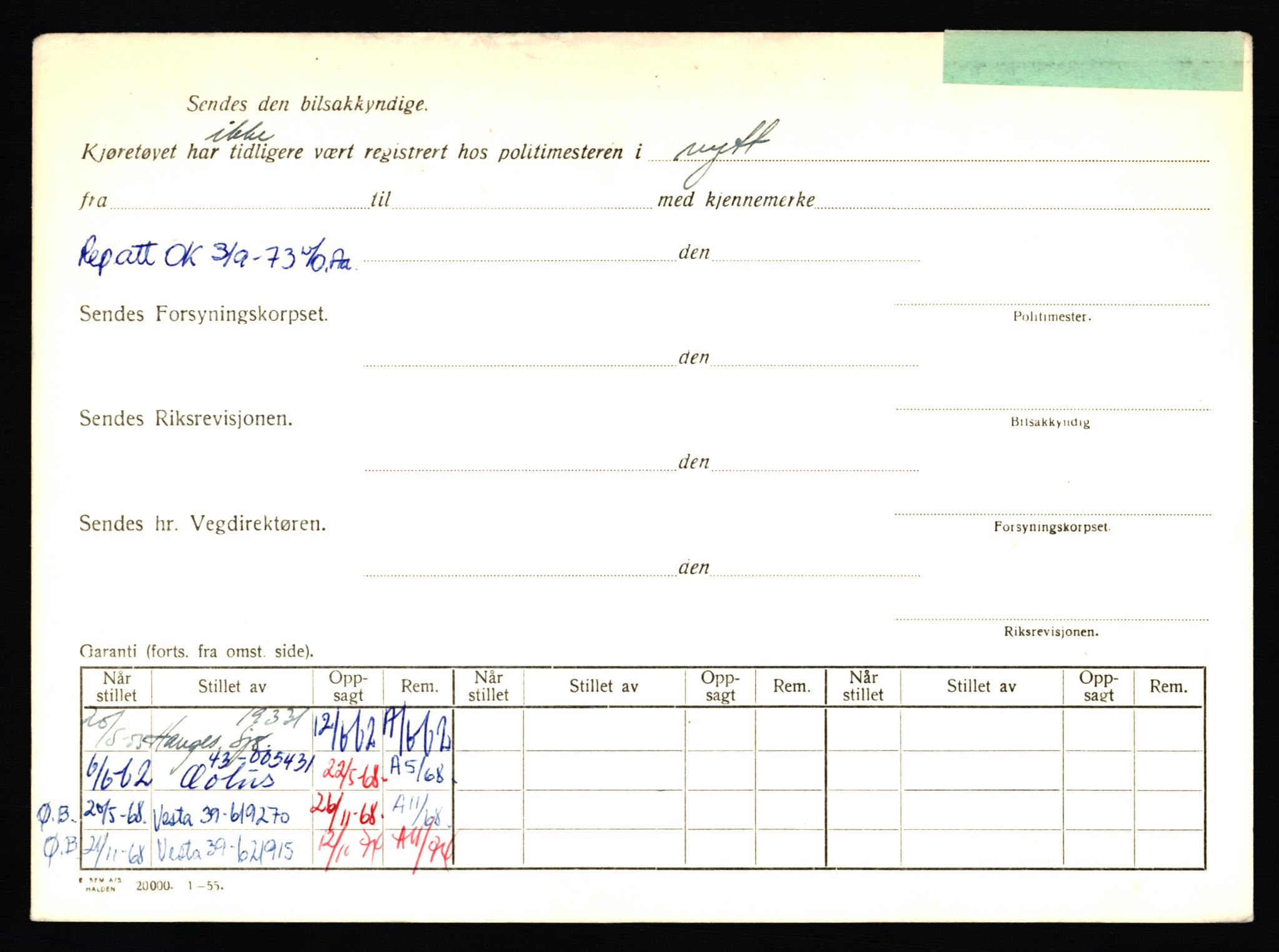 Stavanger trafikkstasjon, AV/SAST-A-101942/0/F/L0028: L-15150 - L-15699, 1930-1971, p. 1414