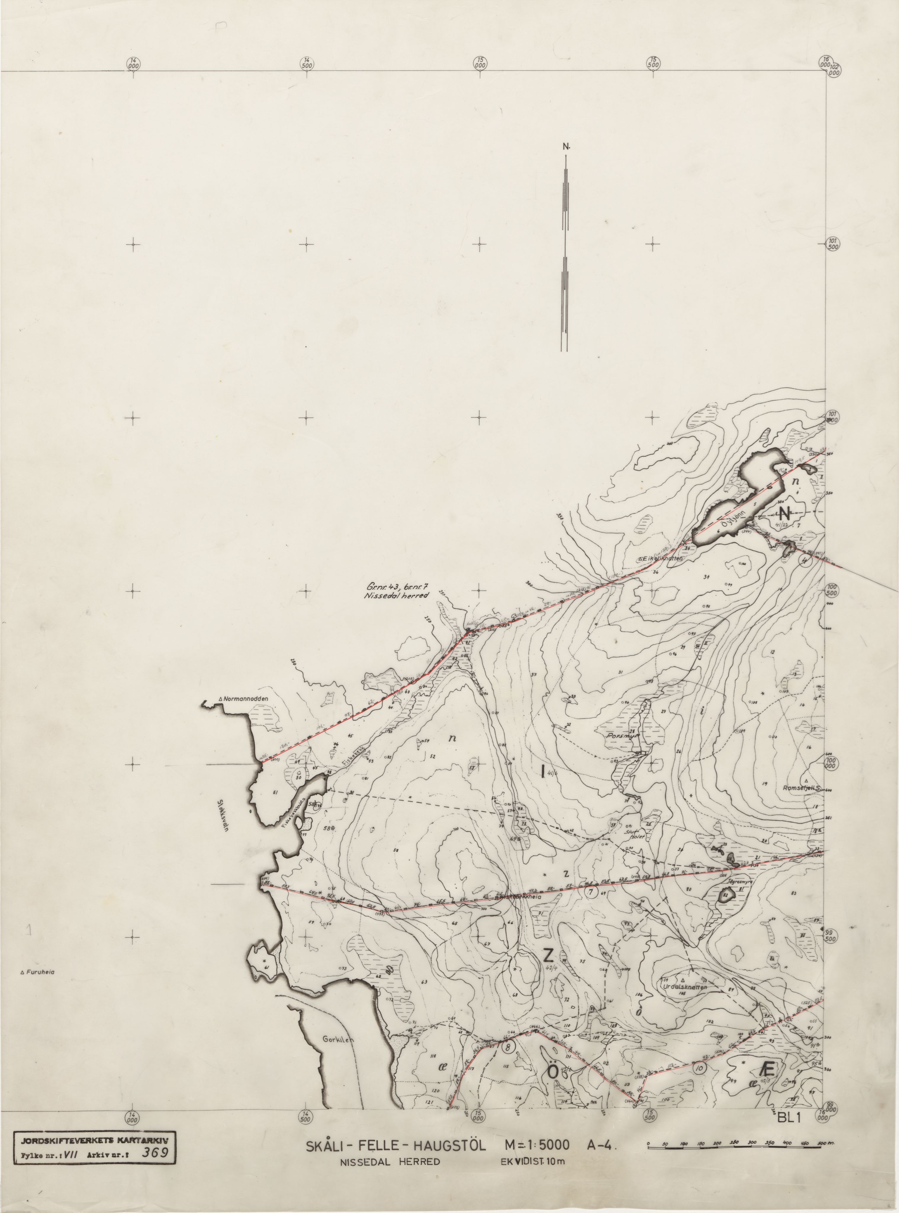 Jordskifteverkets kartarkiv, RA/S-3929/T, 1859-1988, p. 488